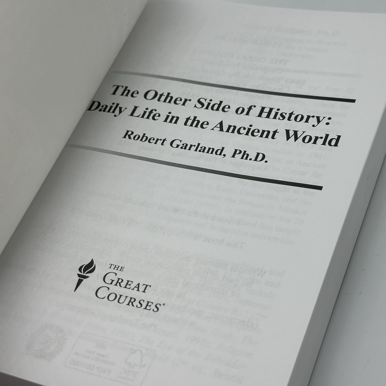 Great Courses / Other Side of History: Daily Life / Ancient World 24x CD 2012