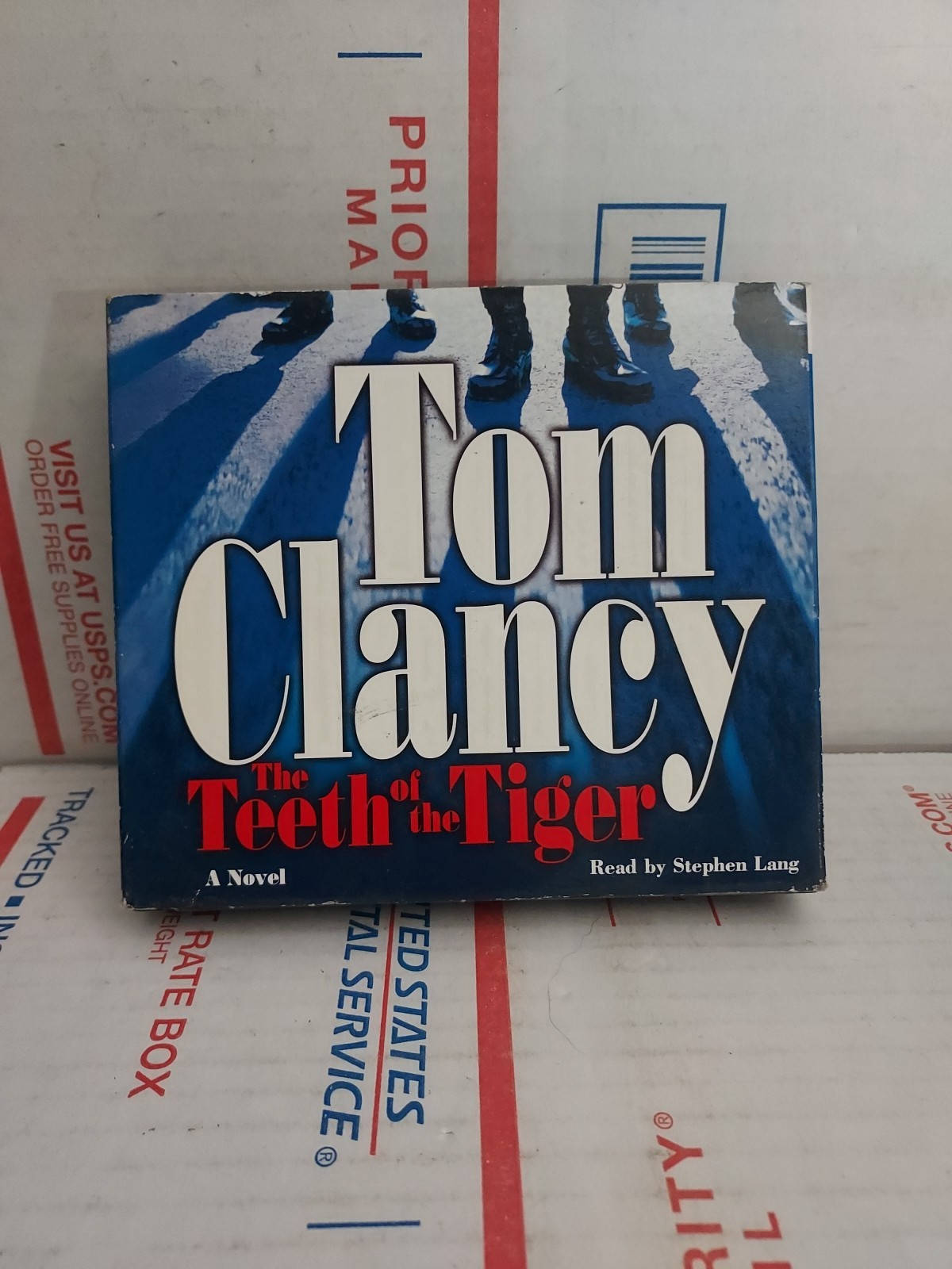 The Teeth of the Tiger by Tom Clancy 2003, Compact Disc, Abridged edition #162g