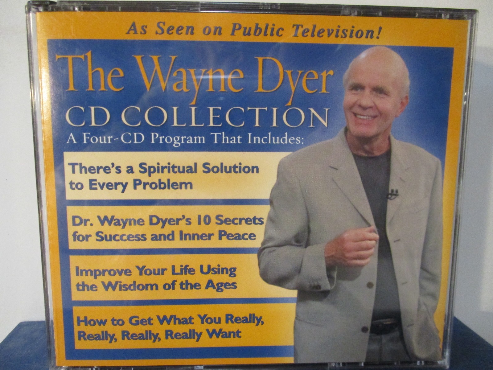 The Wayne Dyer CD Collection – 4 CD Spoken Word — MINT condition — B26-45