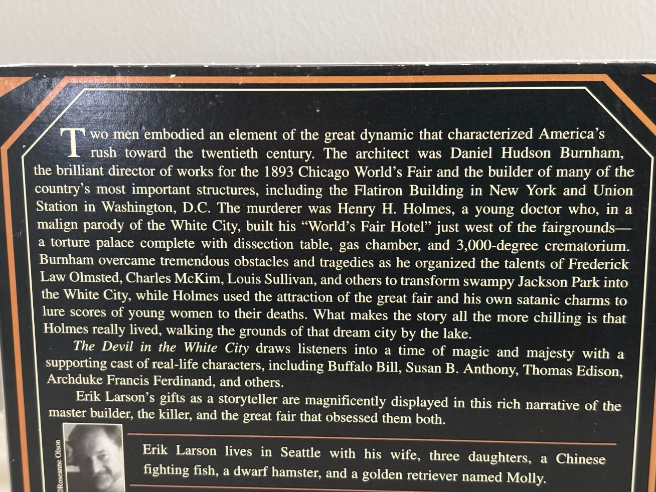 Random House Audio~ THREE Audio Books~ Erin Hart, Erik Larson, Marcie Walsh