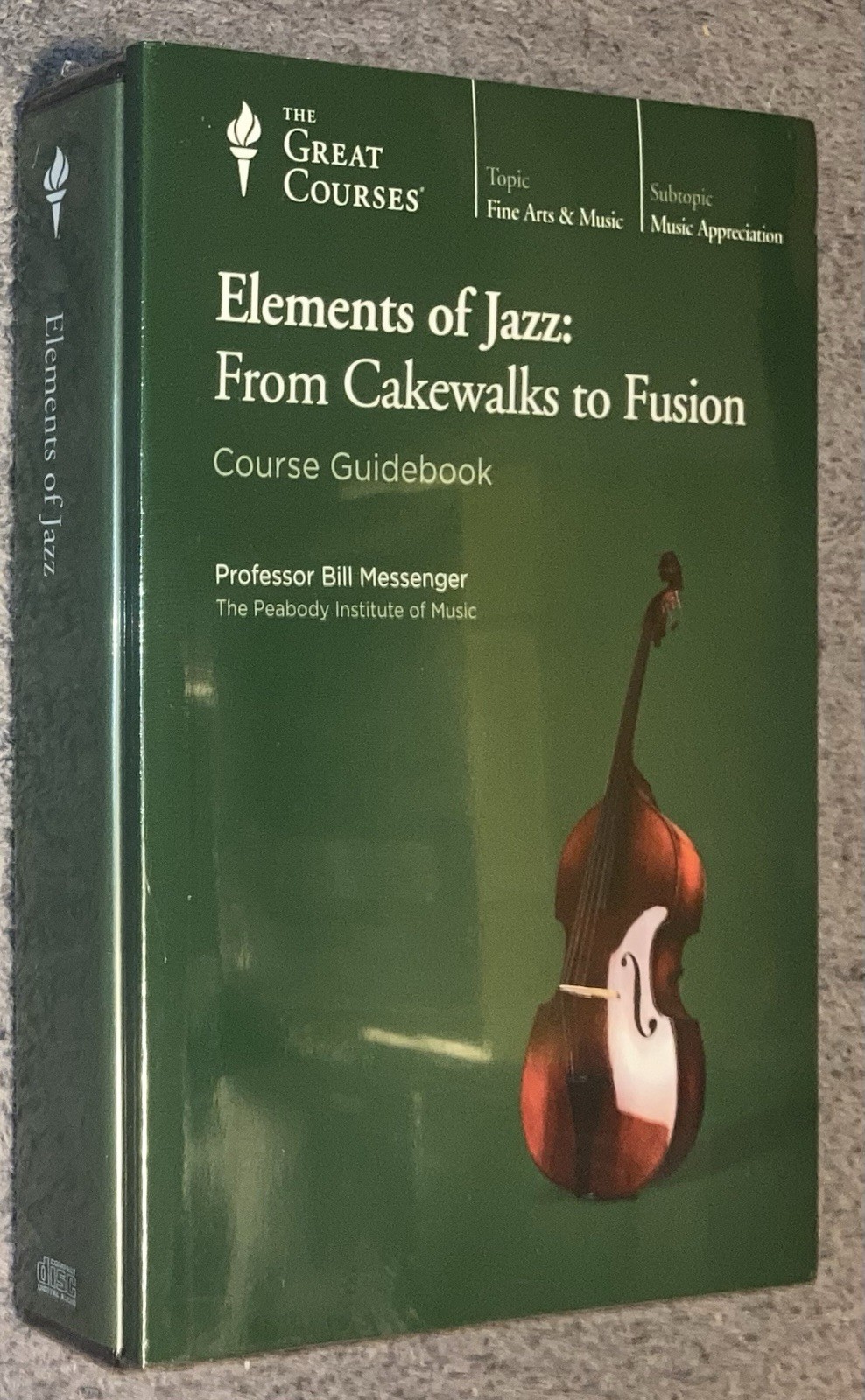 Great Courses: Elements of Jazz From Cakewalk to Fusion 8 CD/Guidebook NEW