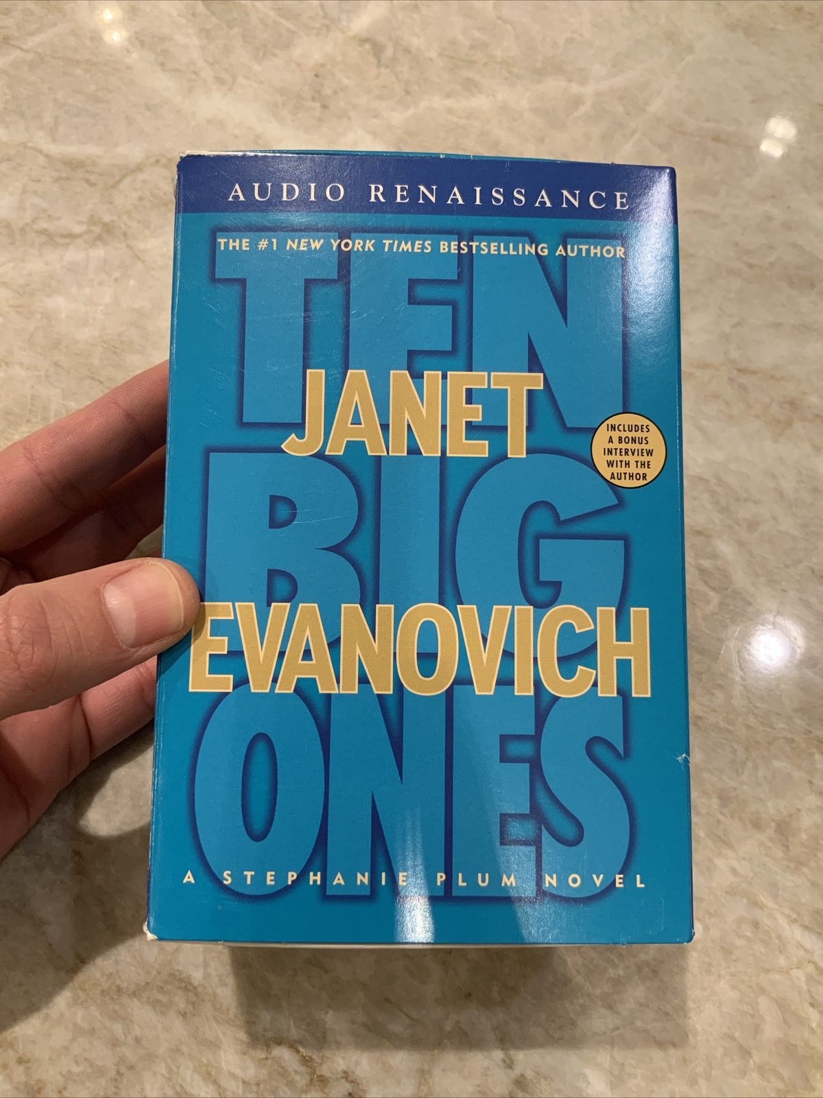 Stephanie Plum: Ten Big Ones by Janet Evanovich (2004, Audio Cassette)
