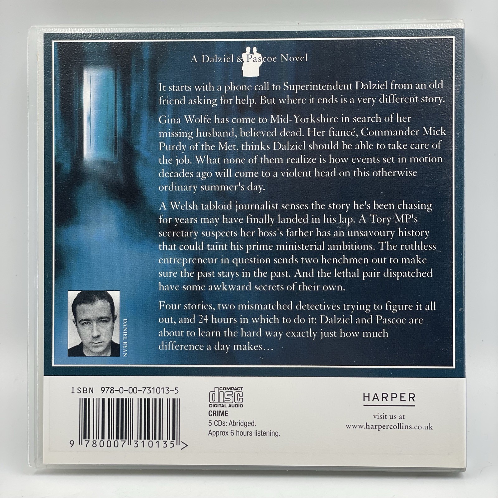 Reginald Hill [CD Audio Book] Midnight Fugue • 5 Disc Set • Read By Daniel Ryan