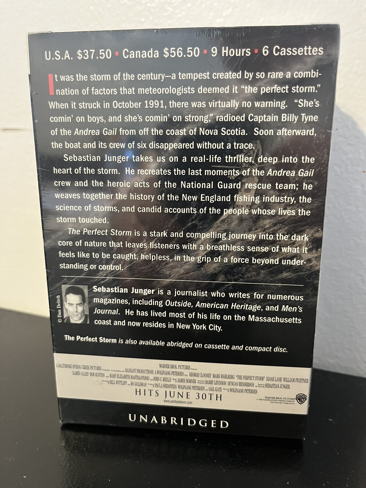 Perfect Storm: A True Story of Men Against the Sea by Sebastian Junger Audiobook