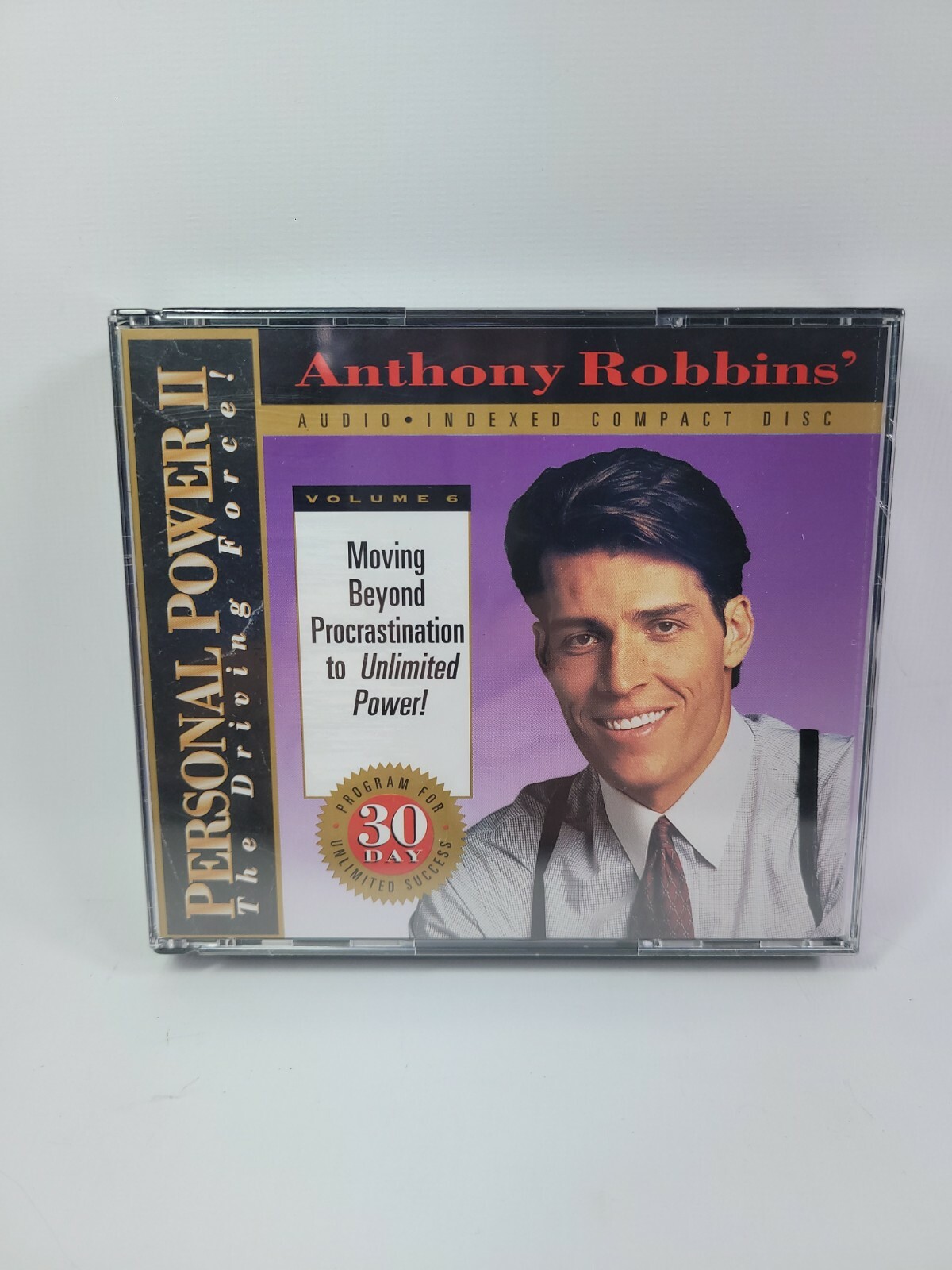Anthony Tony Robbins Personal Power II The Driving Force! Audio Book Vol. 6. NIB
