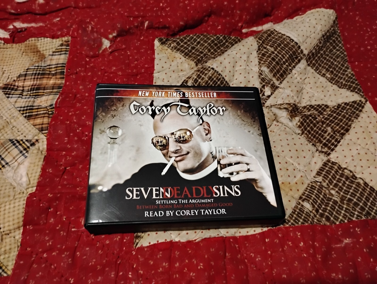 Corey Taylor Seven Deadly Sins Audiobook 6 CDs Unabridged Slipknot Stone Sour