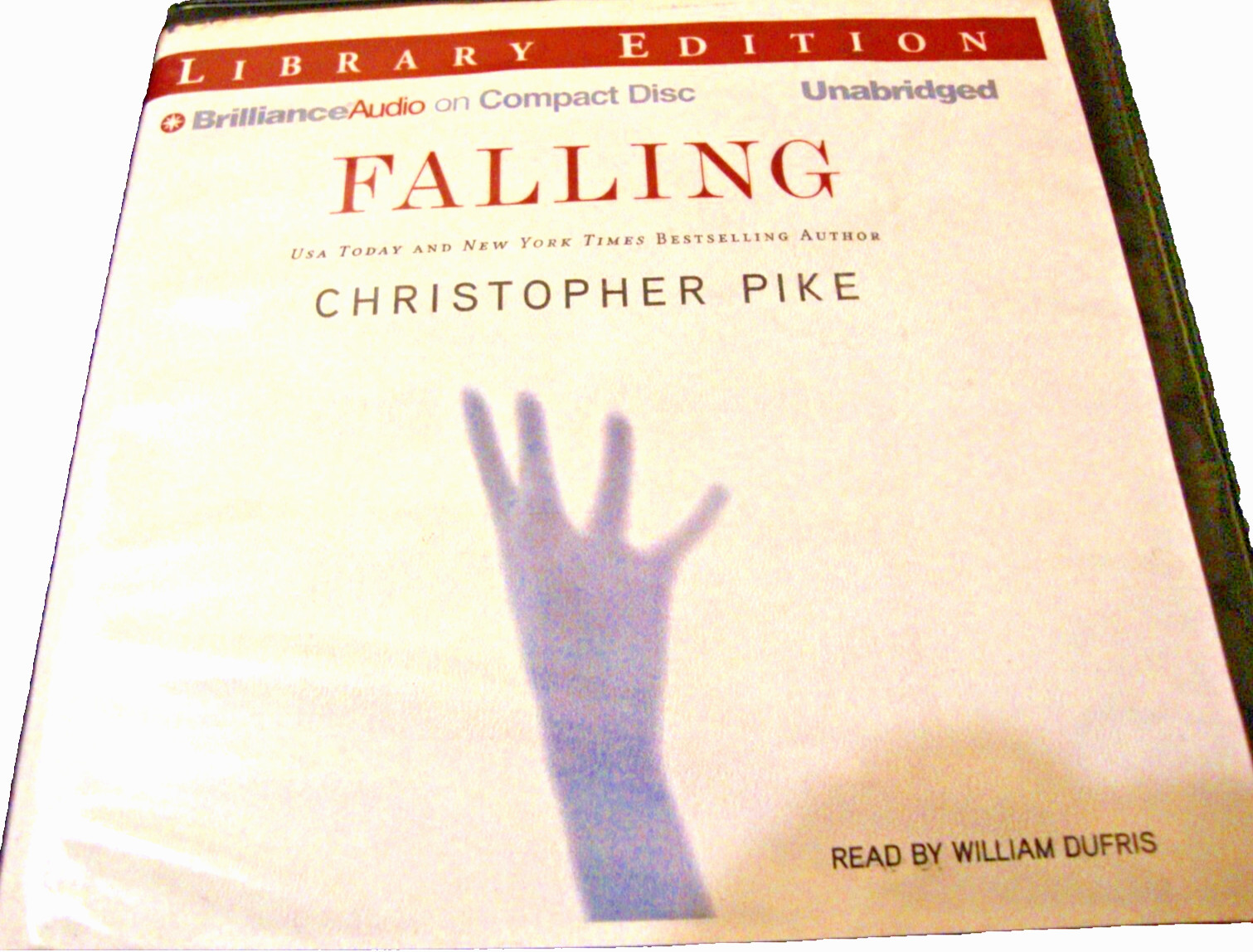 AUDIO BOOK: ‘Falling’ By Christopher Pike 12 CDs ~ Ex Lib Unabridged Novel Y5