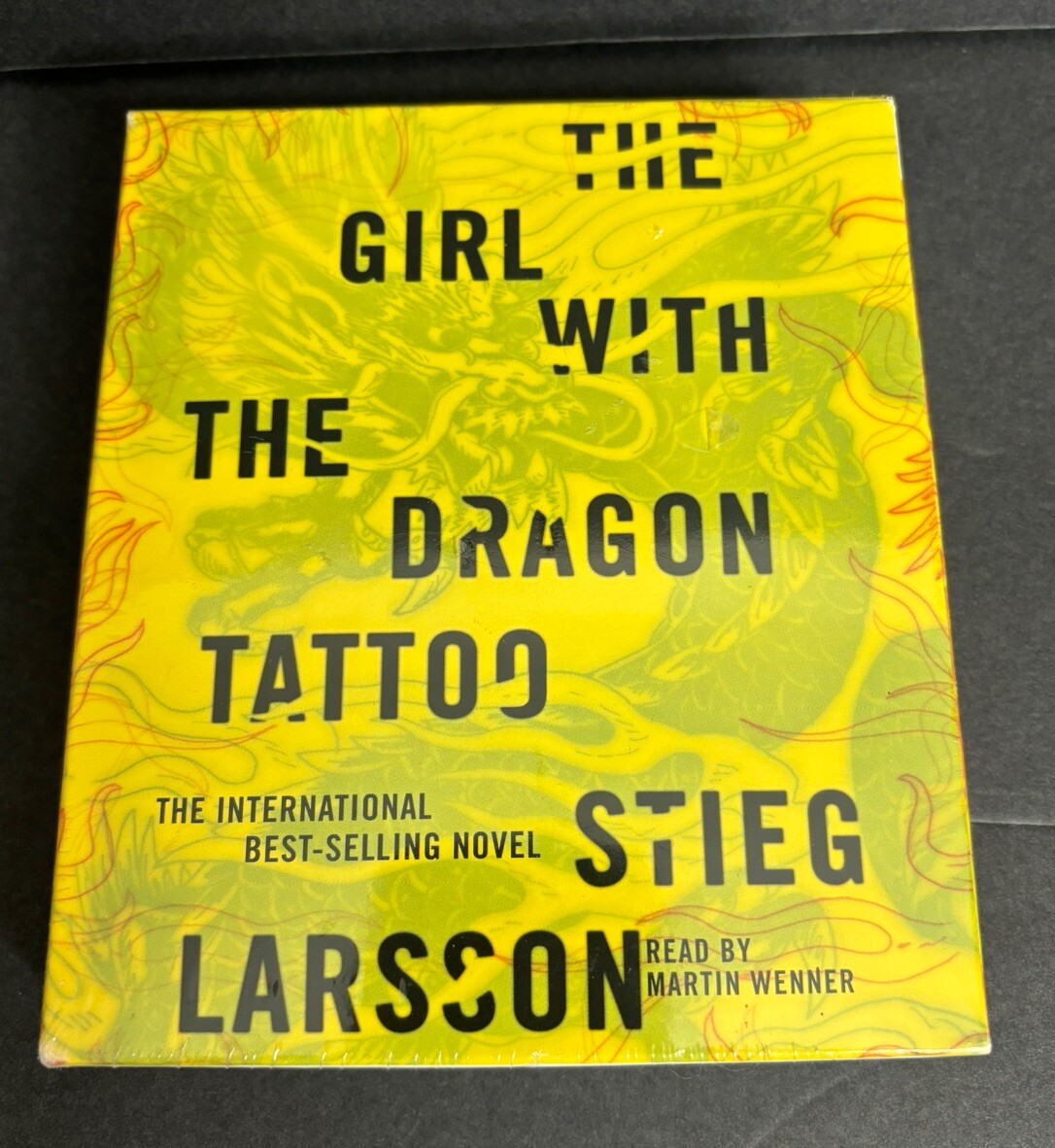 The Girl with the Dragon Tattoo by Stieg Larsson 2008 CD Abridged 7 1/2 Hours