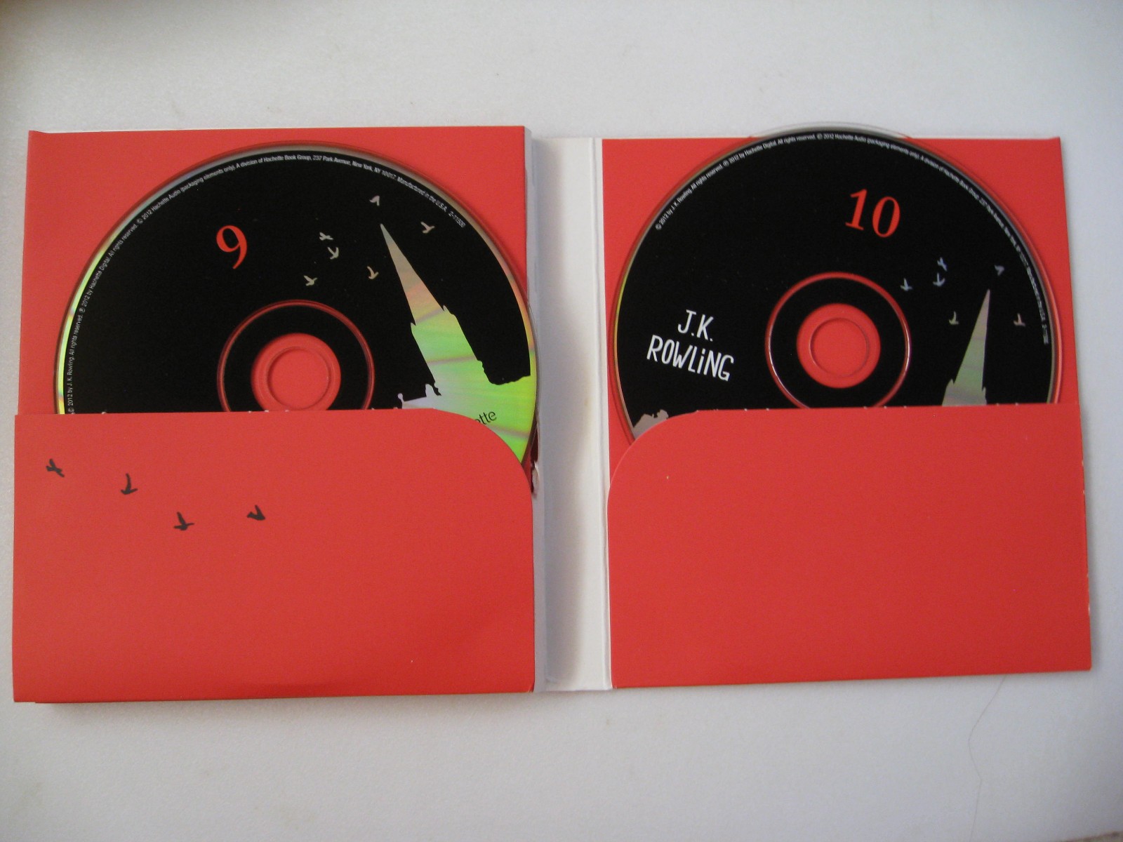 Casual Vacancy + Cuckoo’s Calling JK Rowling Audiobooks Complete Unabridged CD