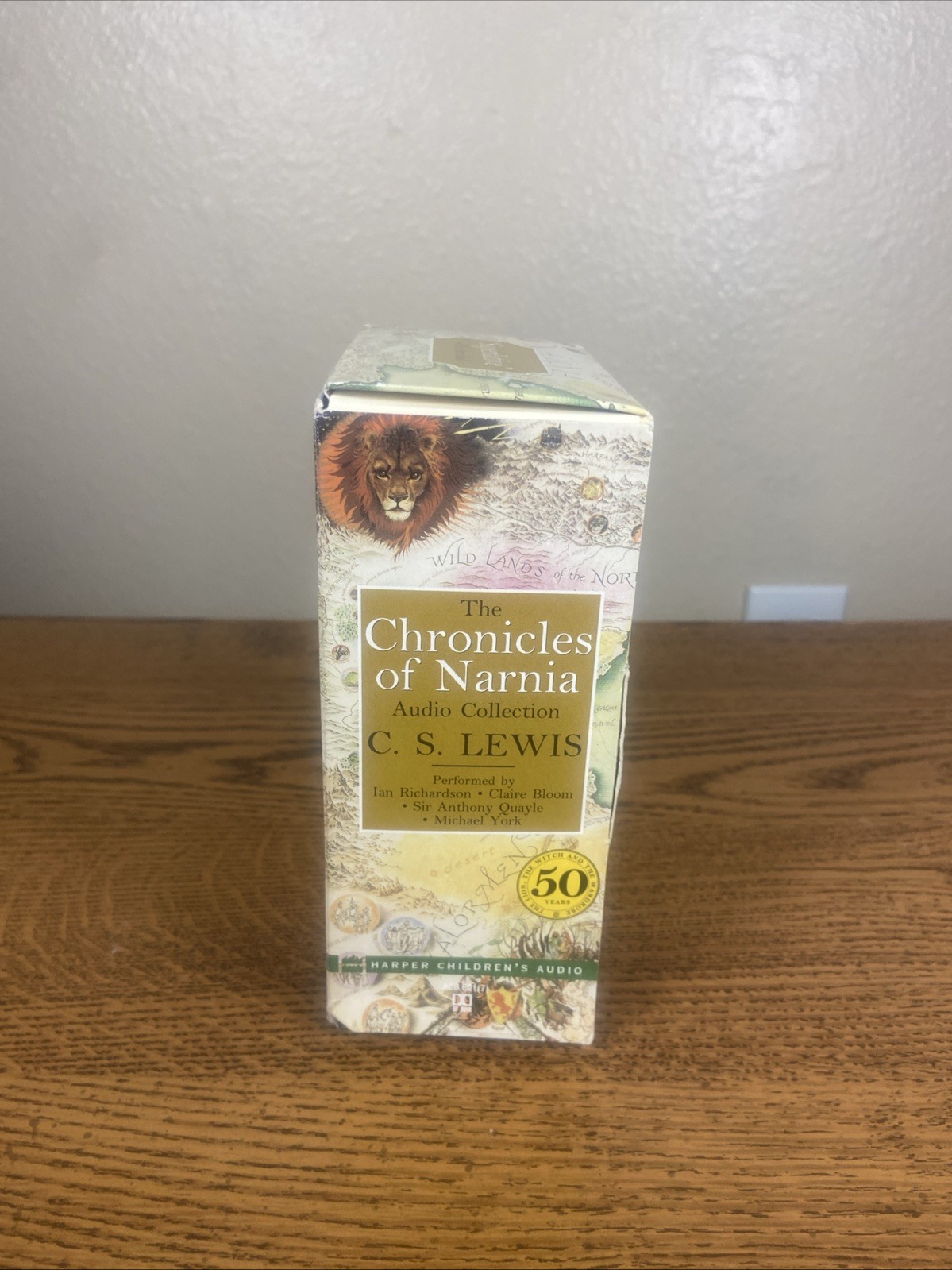 The Chronicles of Narnia by C.S. Lewis 7 Cassette Set Audio Book Collection
