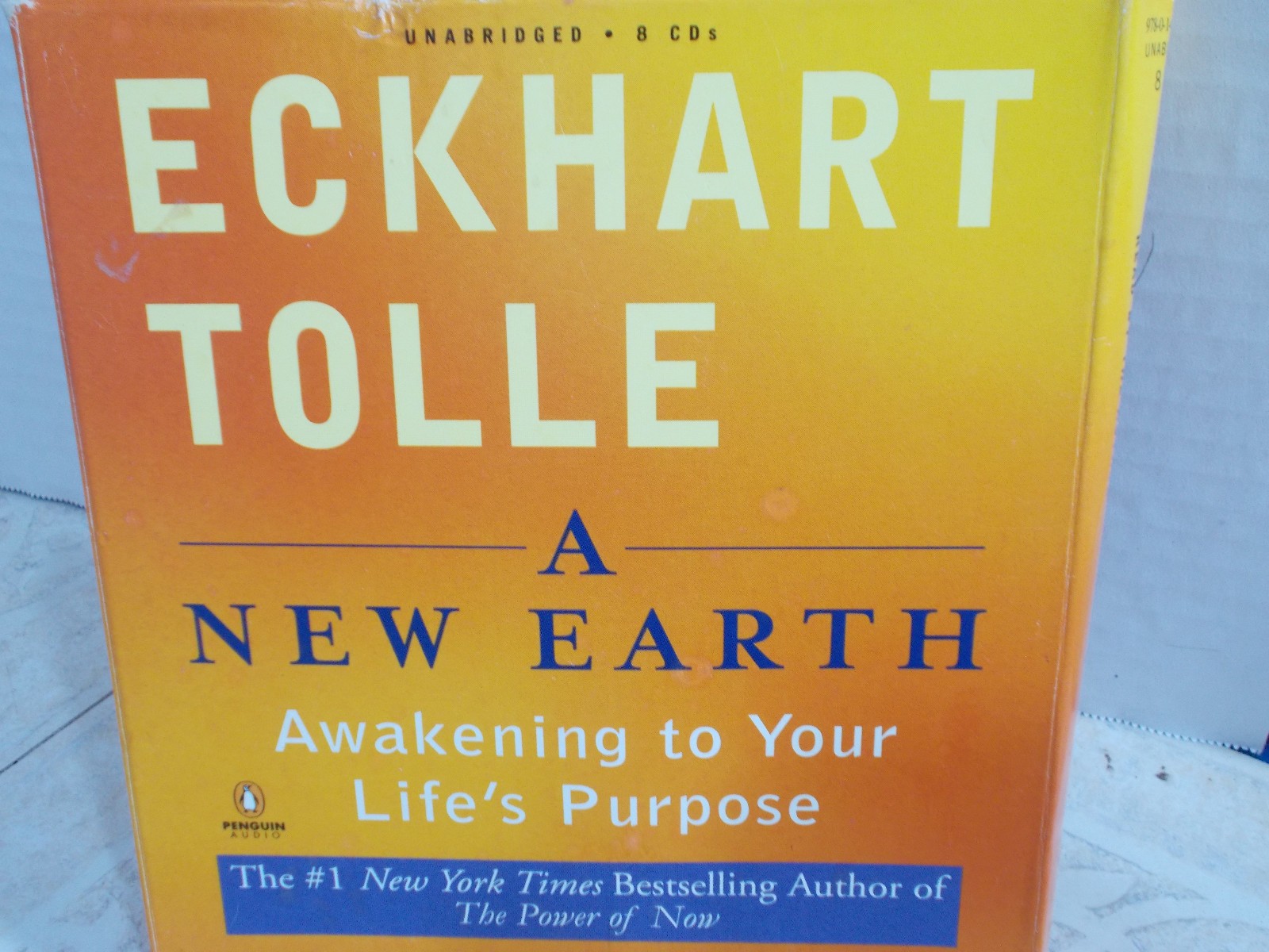 Lot of 2- Eckhart Tolle CD’s «A New Earth» & «Findhorn Retreat» Self Help 6 Disc
