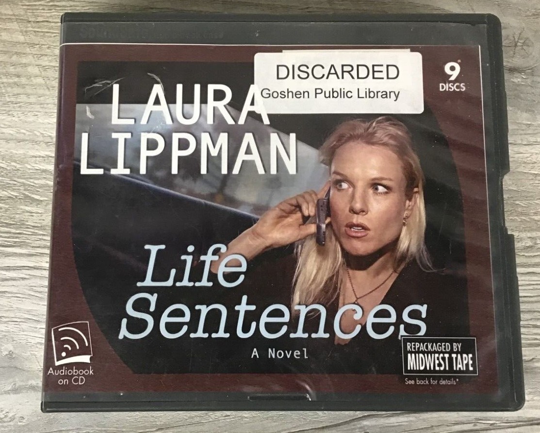 Life Sentences by Laura Lippman- Unabridged Audio CD Book Audiobook