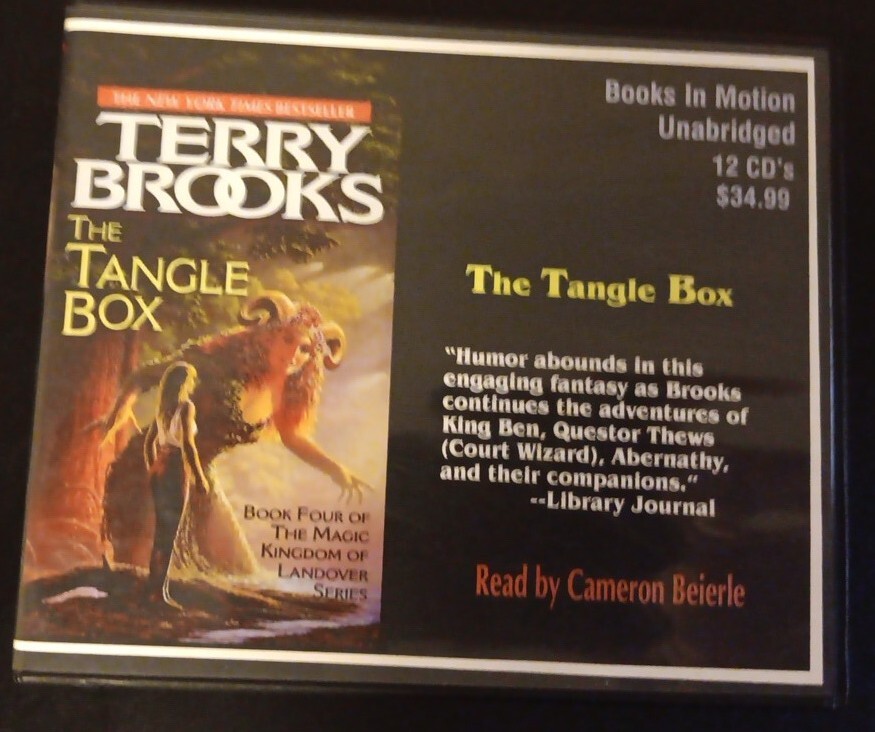 Landover Series 4: The Tangle Box by Terry Brooks, Audio CD, Unabridged Bx 21