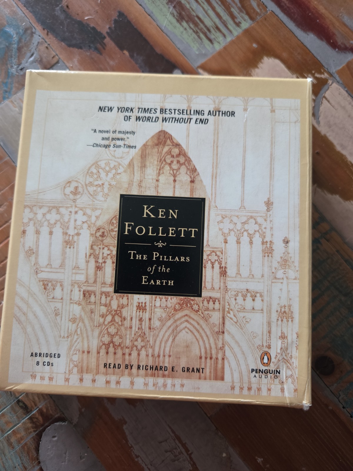 Audiobook Ken Follet The Pillars of the Earth 2007, 8 CDs