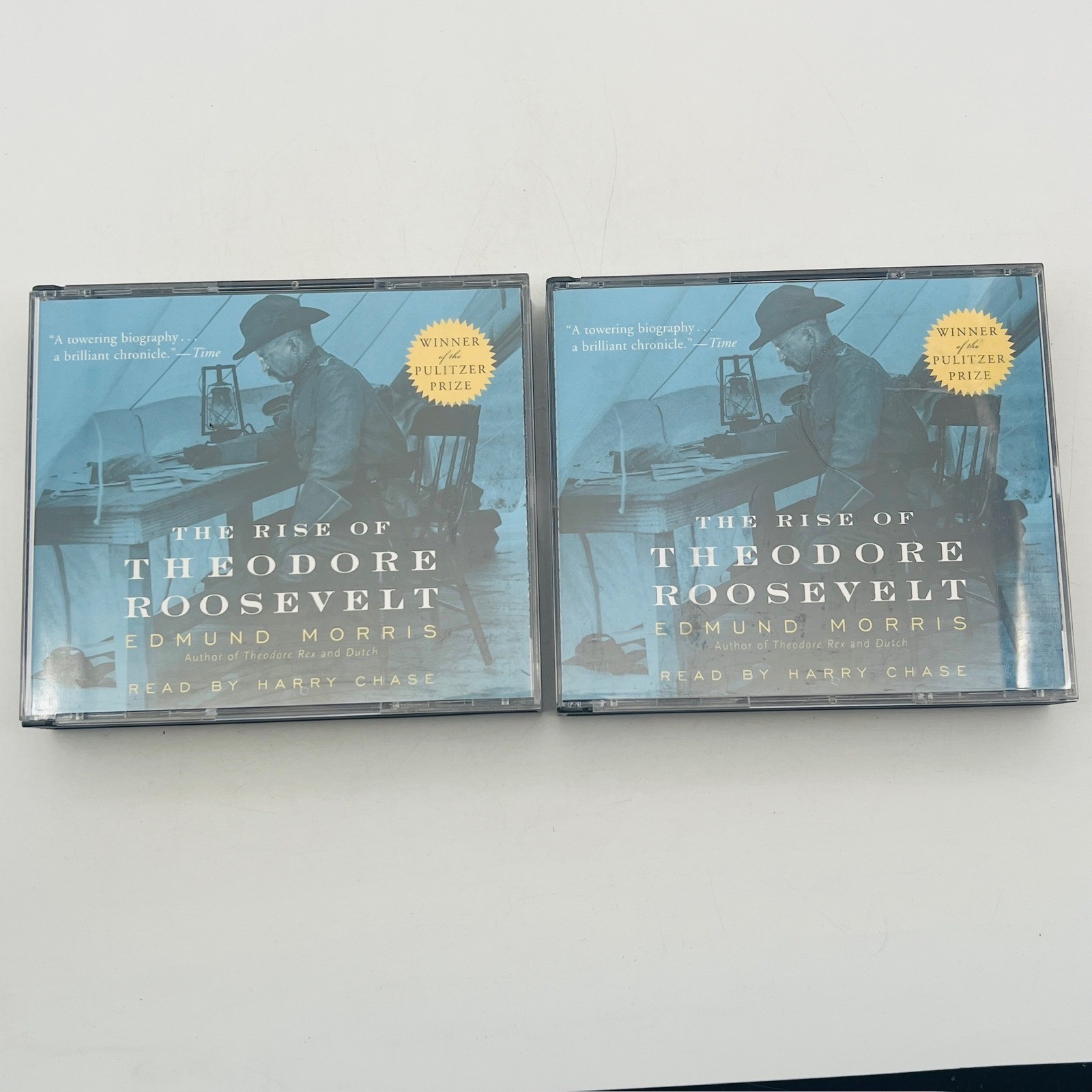 The Rise of Theodore Roosevelt Edmund Morris CD Audiobook Pulitzer Prize Winner