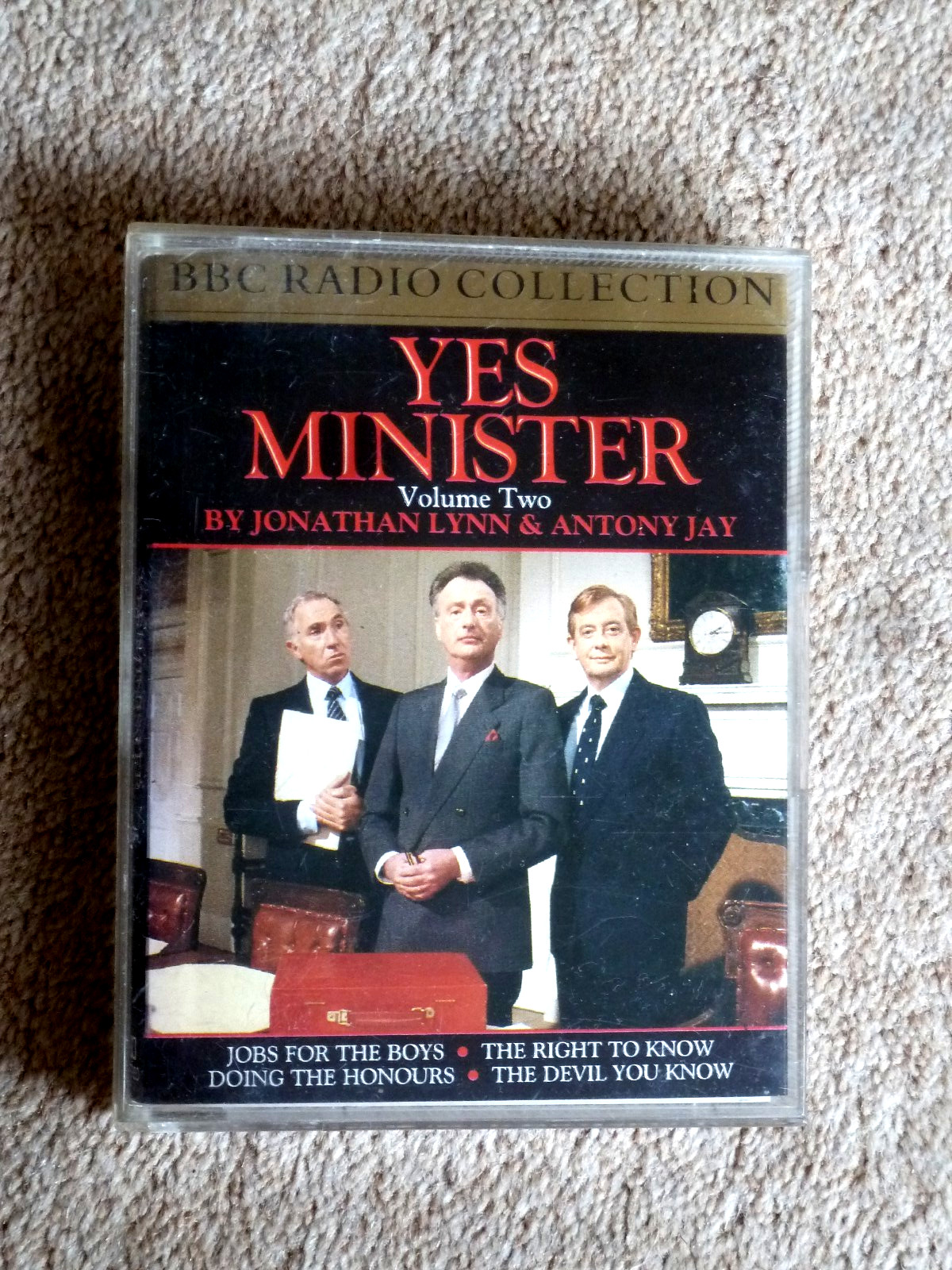 YES MINISTER — VOLUME 2 — AUDIO BOOK- TALKING BOOKS ( 2 CASSETTES )