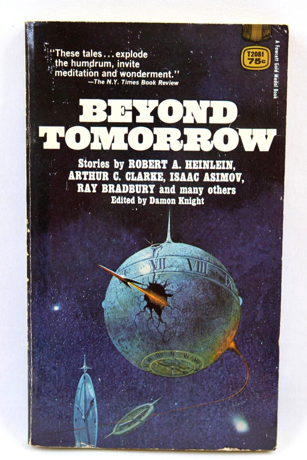 Beyond Tomorrow Edited by Damon Knight 1965 Fawcett Gold Medal Paperback Book