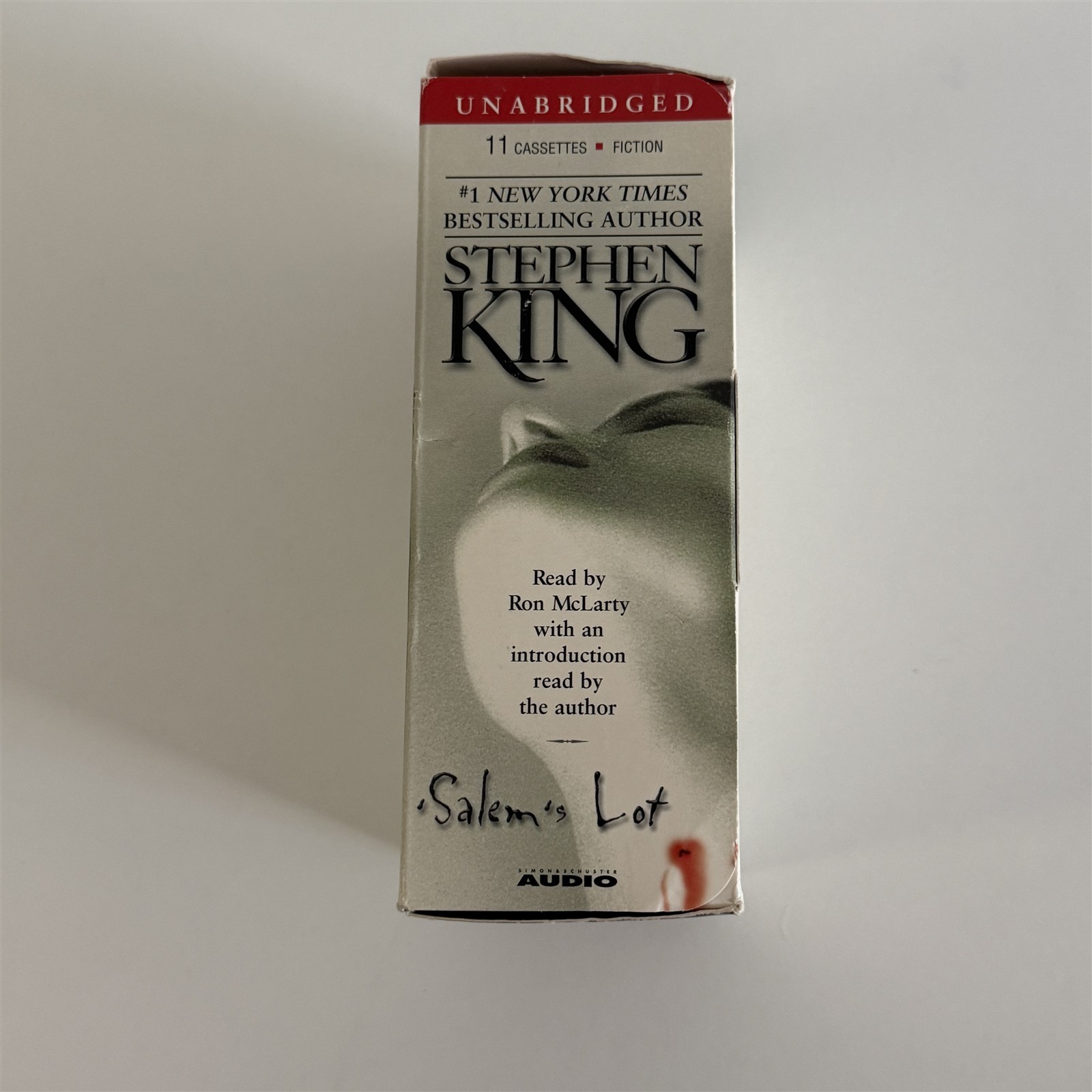 Salem’s Lot Stephen King Gothic Horror Suspense Thriller Audiobook Cassettes