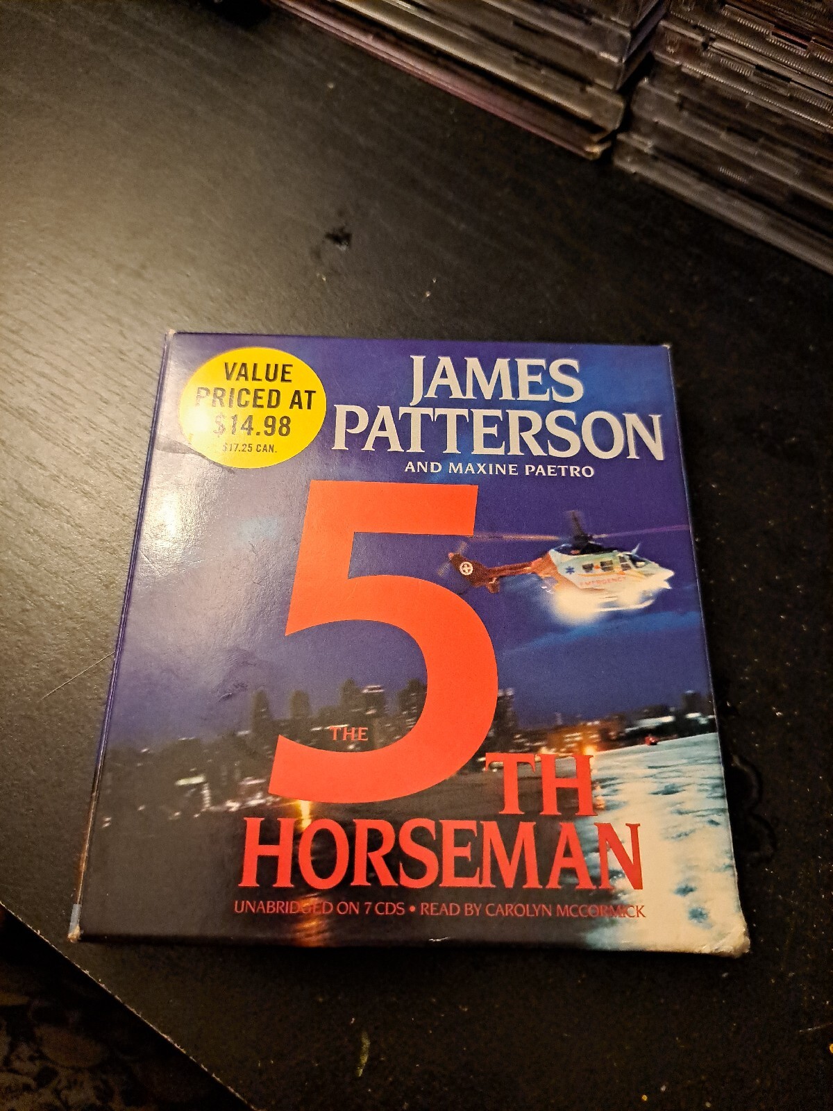 The 5th Horseman by Maxine Paetro and James Patterson CD Unabridged