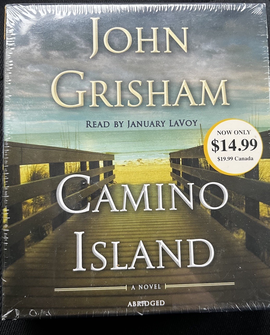 John Grisham Camino Island Audio 5 Compact Disk New -Sealed 2017