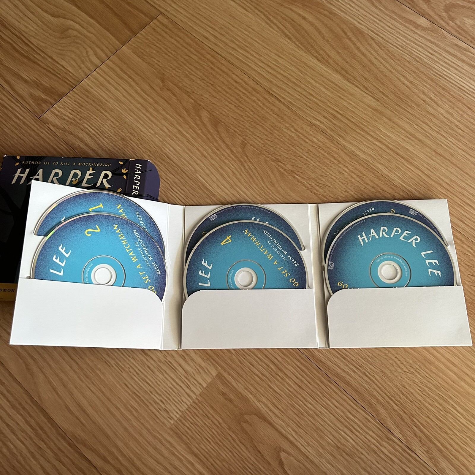Go Set A Watchman By Harper Lee A Novel Audio Book Discs 6 Set