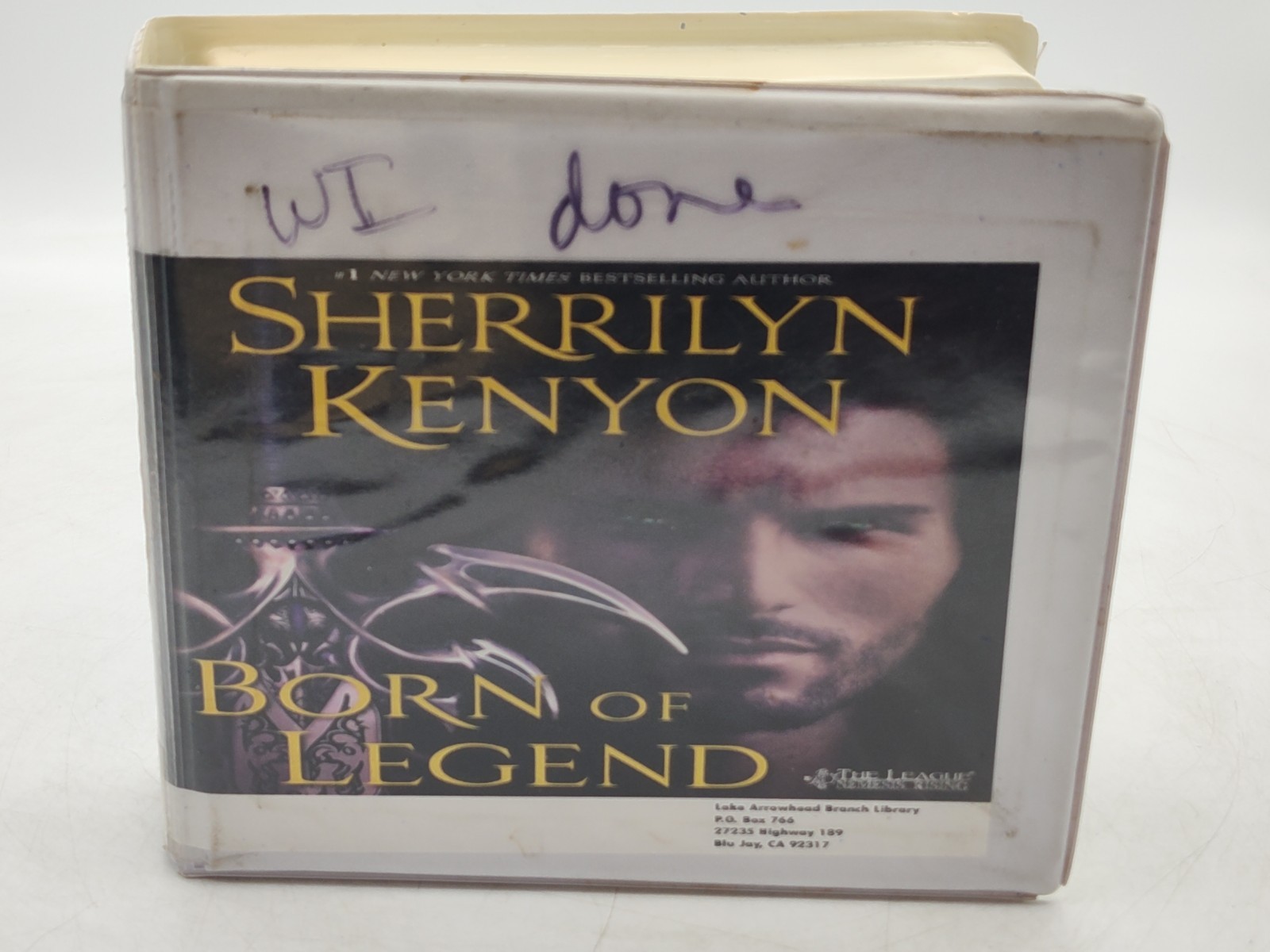 RARE- BORN OF LEGEND-SHERRILYN KENYON-Audiobook CD-24 CDS