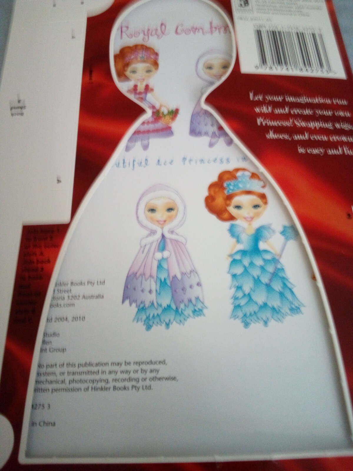My Cool Box of Dress-up Dolls by Hinkler Books Staff (2012, Die Cut/Toy Book)