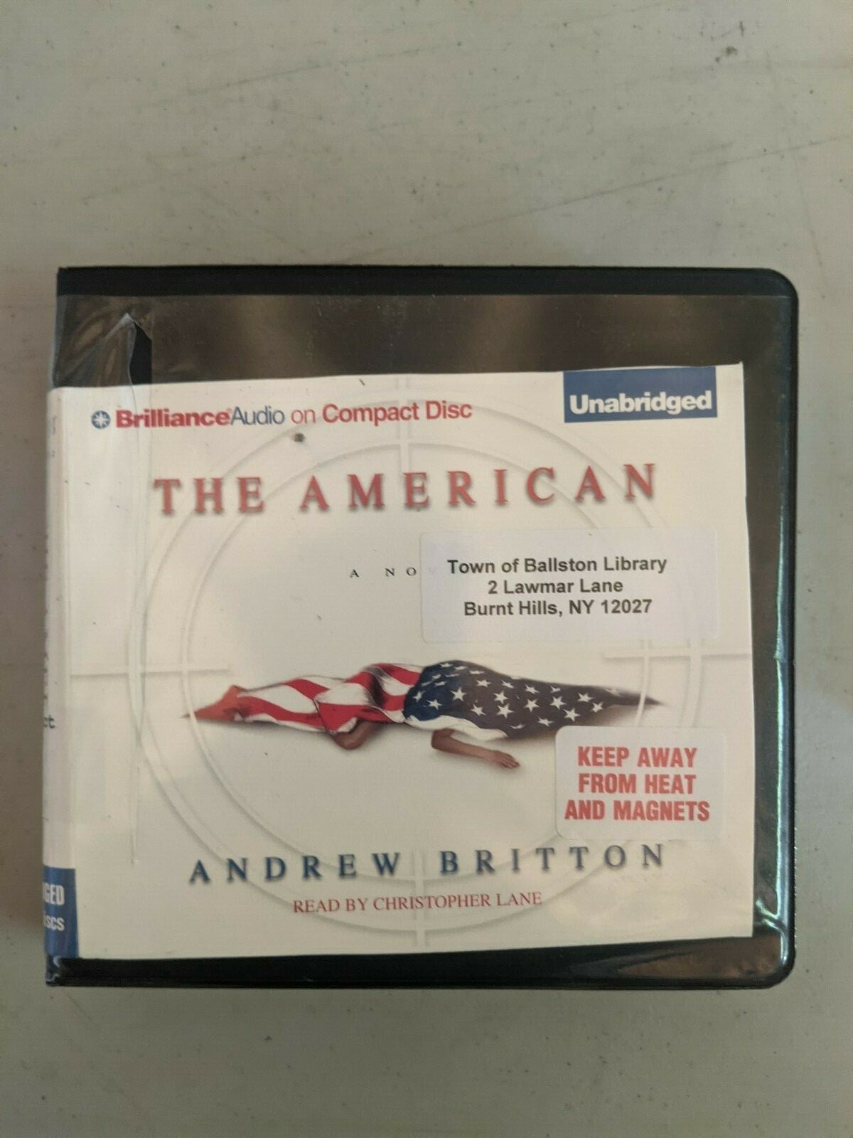 Shelf00B Audiobook~ THE AMERICAN UNABRIDGED BY ANDREW BRITTON