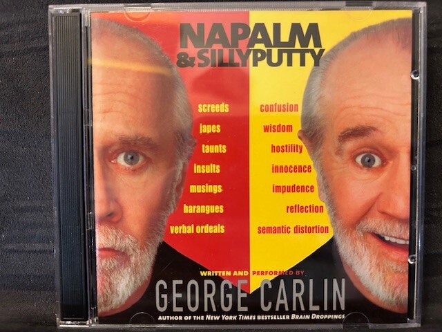 Napalm & Silly Putty George Carlin CD *2001 Abridged* LIKE NEW 2 DISC SET