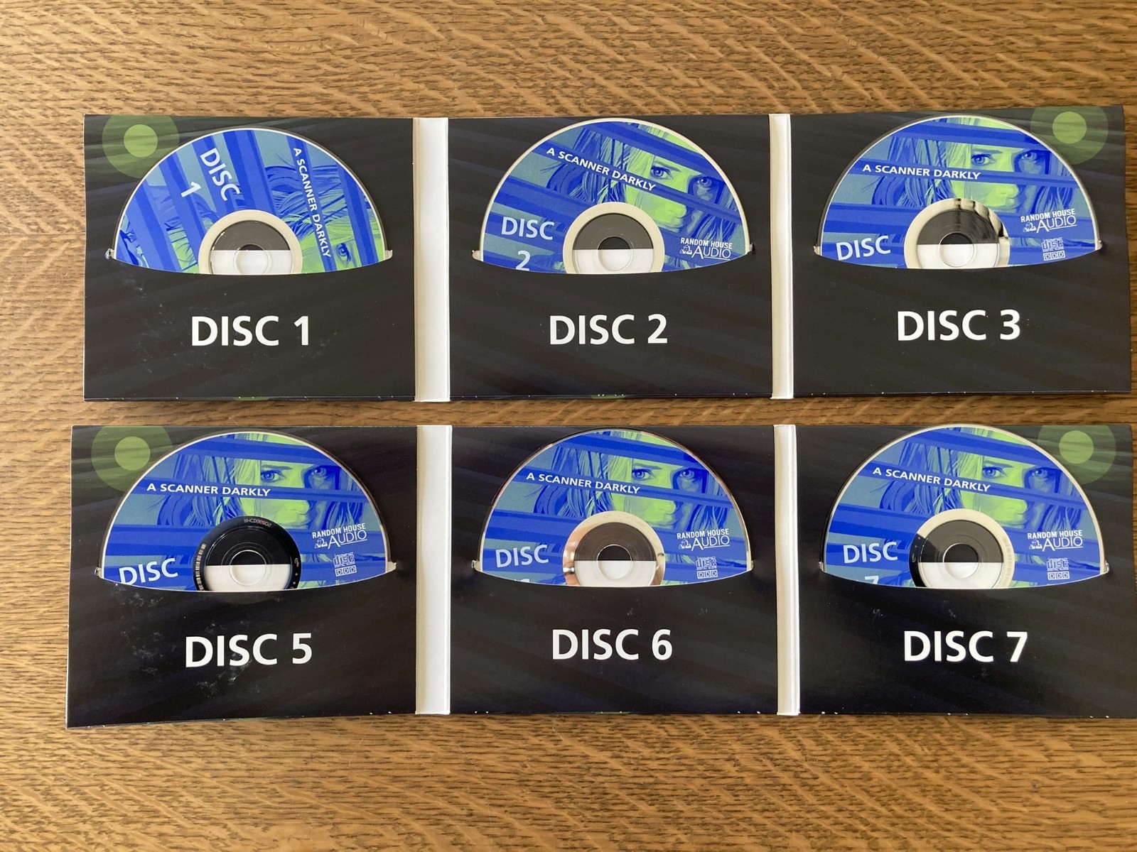 A Scanner Darkly by Philip K. Dick Unabridged 8 CD Audiobook Paul Giamatti VGC