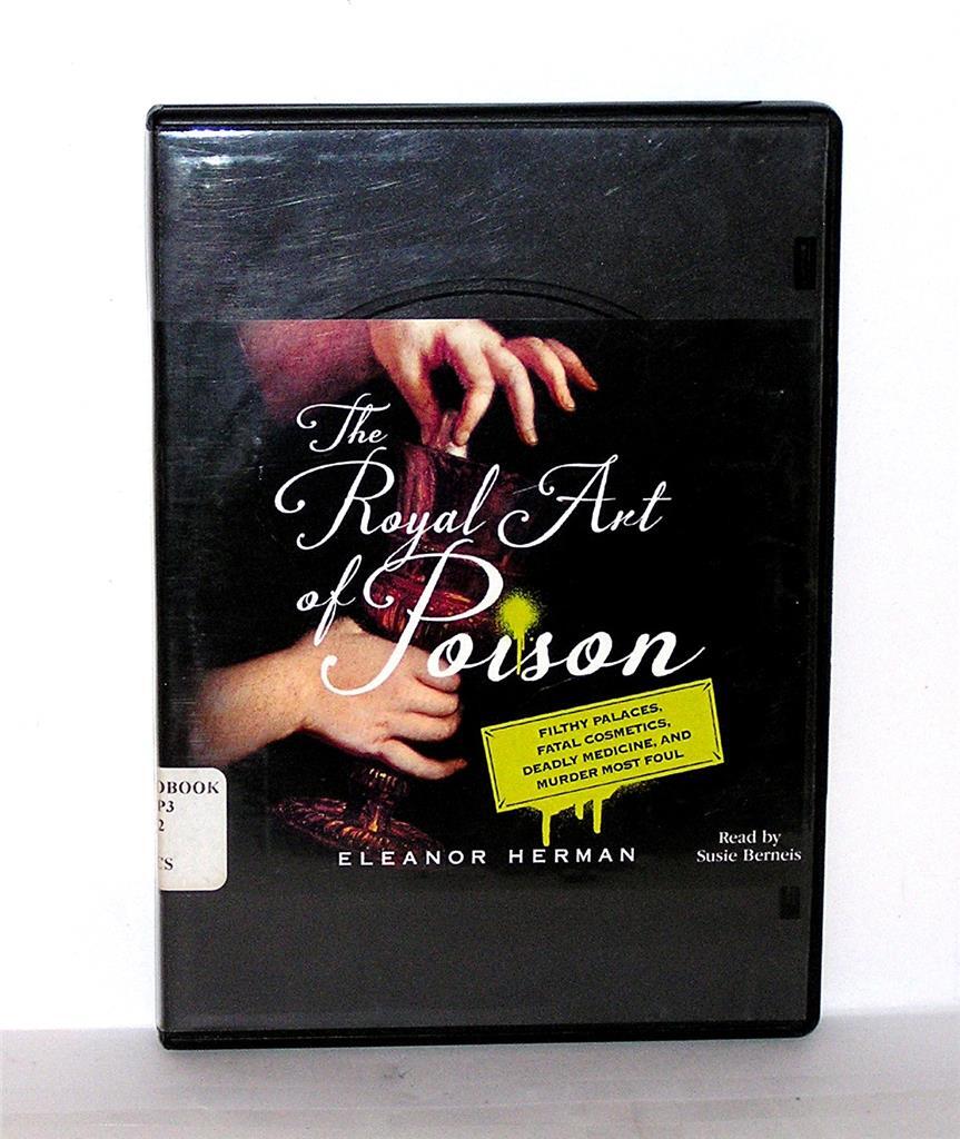 BOOK/AUDIOBOOK MP3-CD Eleanor Herman True Crime THE ROYAL ART OF POISON