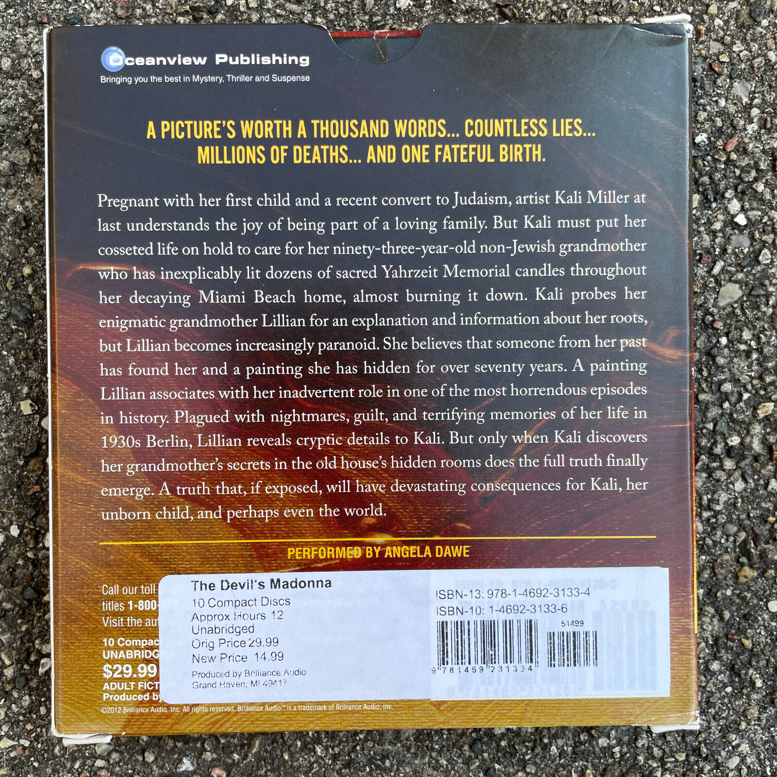 The Devil’s Madonna: Sharon Potts (2013, 10 CDs, Unabridged)