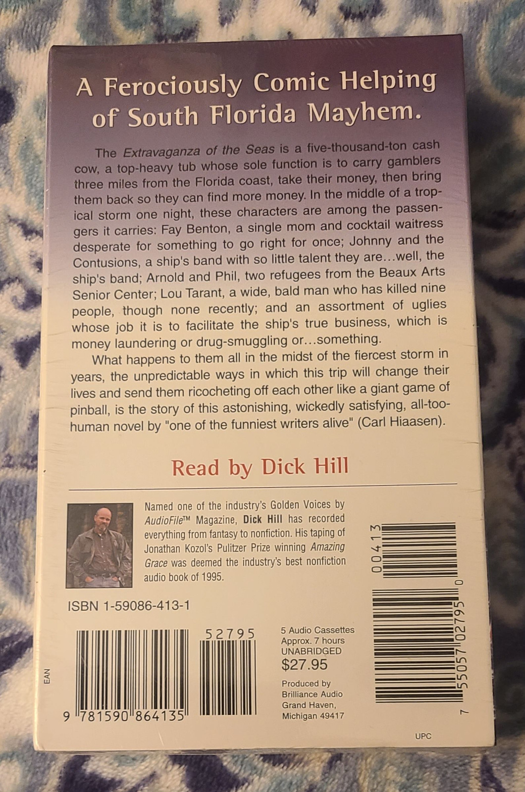 Audiobook 5 Cassettes «Tricky Business» By Dave Barry Unabridged 7 Hrs 1995 New