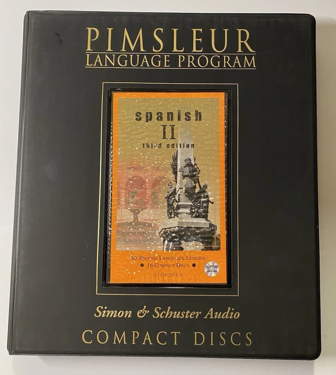 Pimsleur Language Program Simon & Schuster Audio Spanish Levels I, 2, 3 CDs