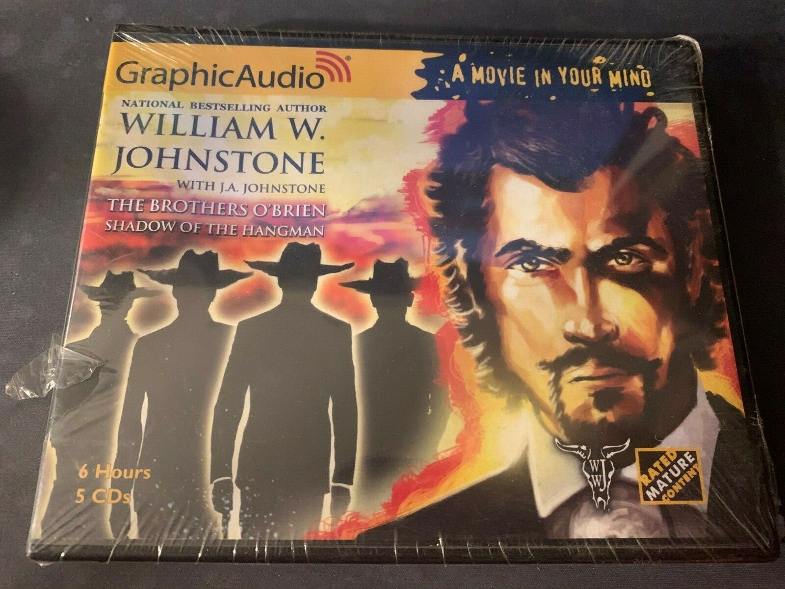 Shadow of the Hangman by William W. Johnstone CD Audiobook New Sealed