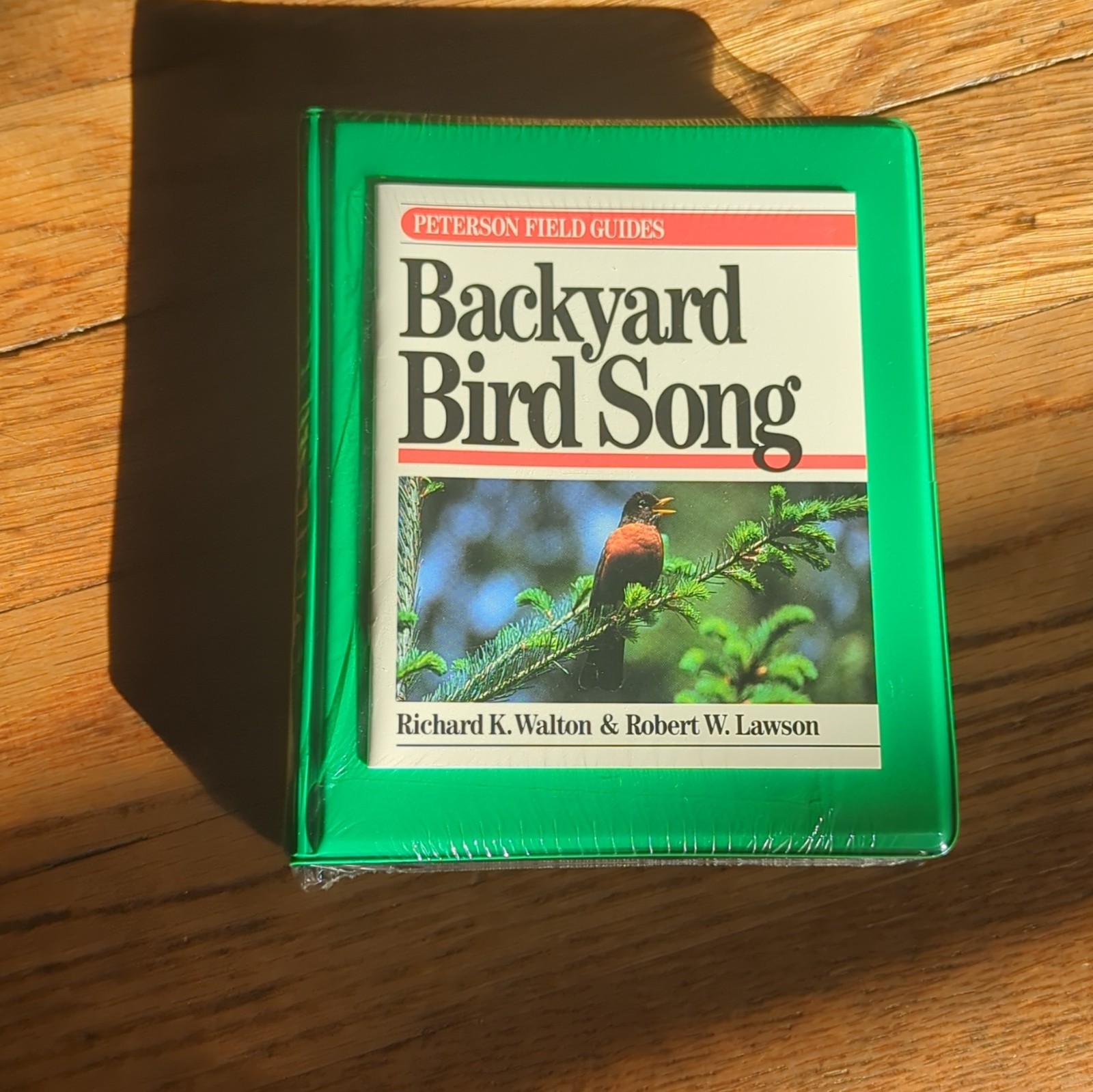 Backyard Bird Song (Peterson Field Guide Series) Booklet Cassette Case