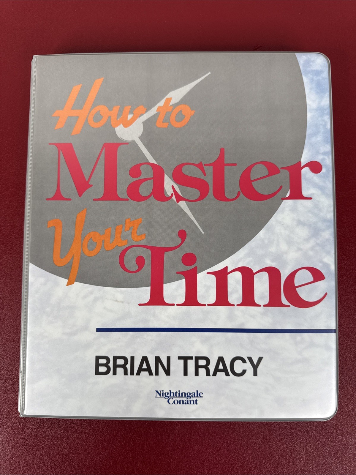Brian Tracy: How to Master Your Time, 6 Audio Cassette Tapes, Nightingale