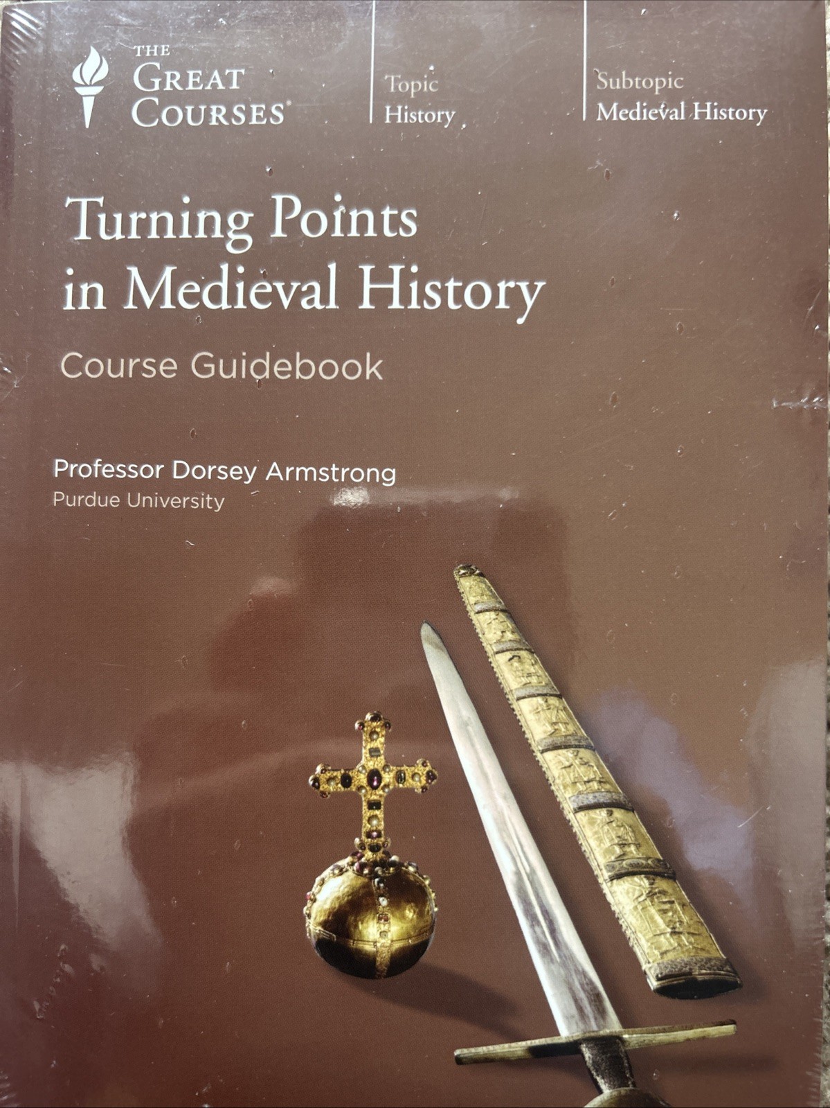New Great Courses TURNING POINTS in MEDIEVAL HISTORY 12 Disc+book Free Shipping