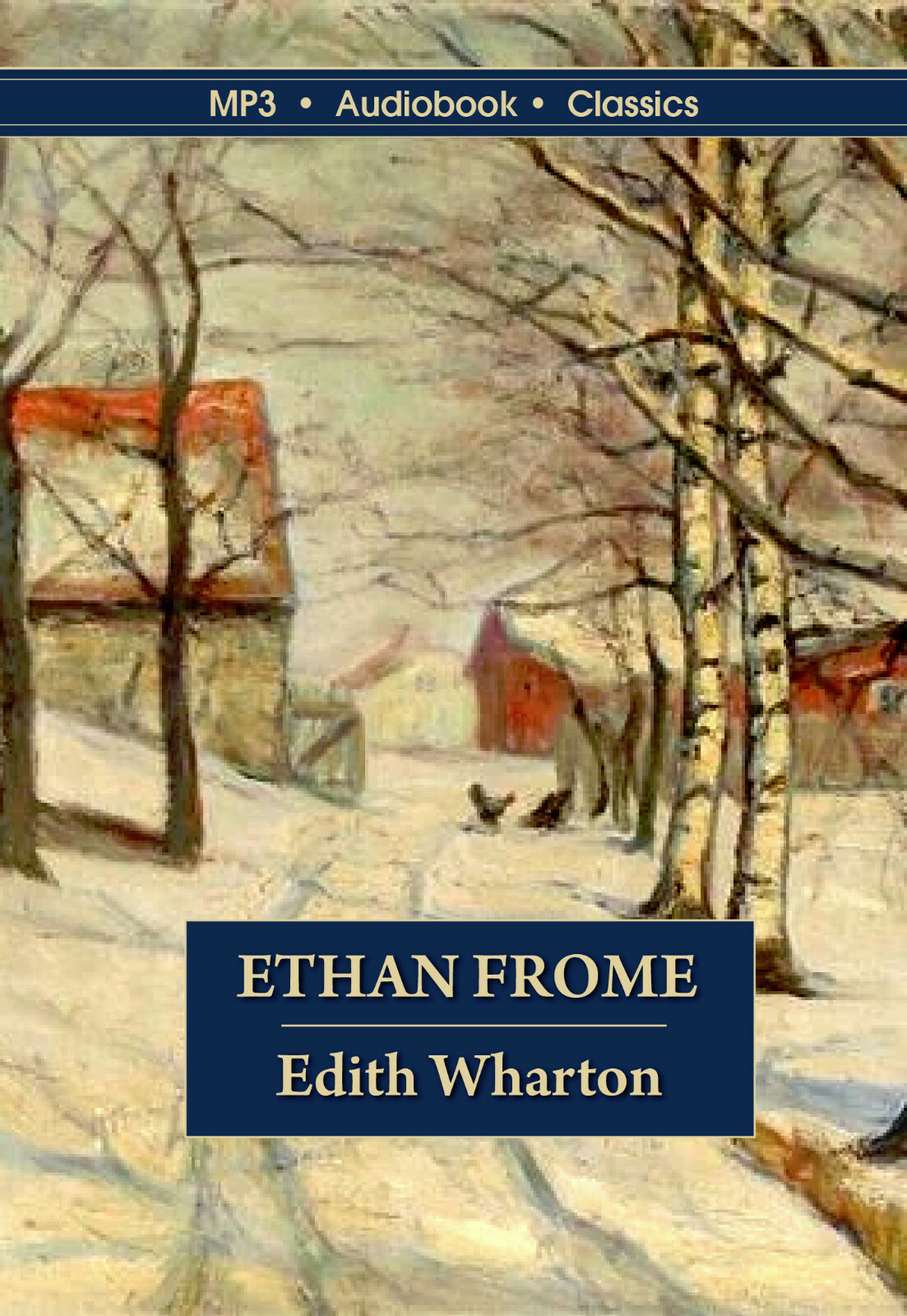 Ethan Frome — MP3 CD Audiobook in DB case