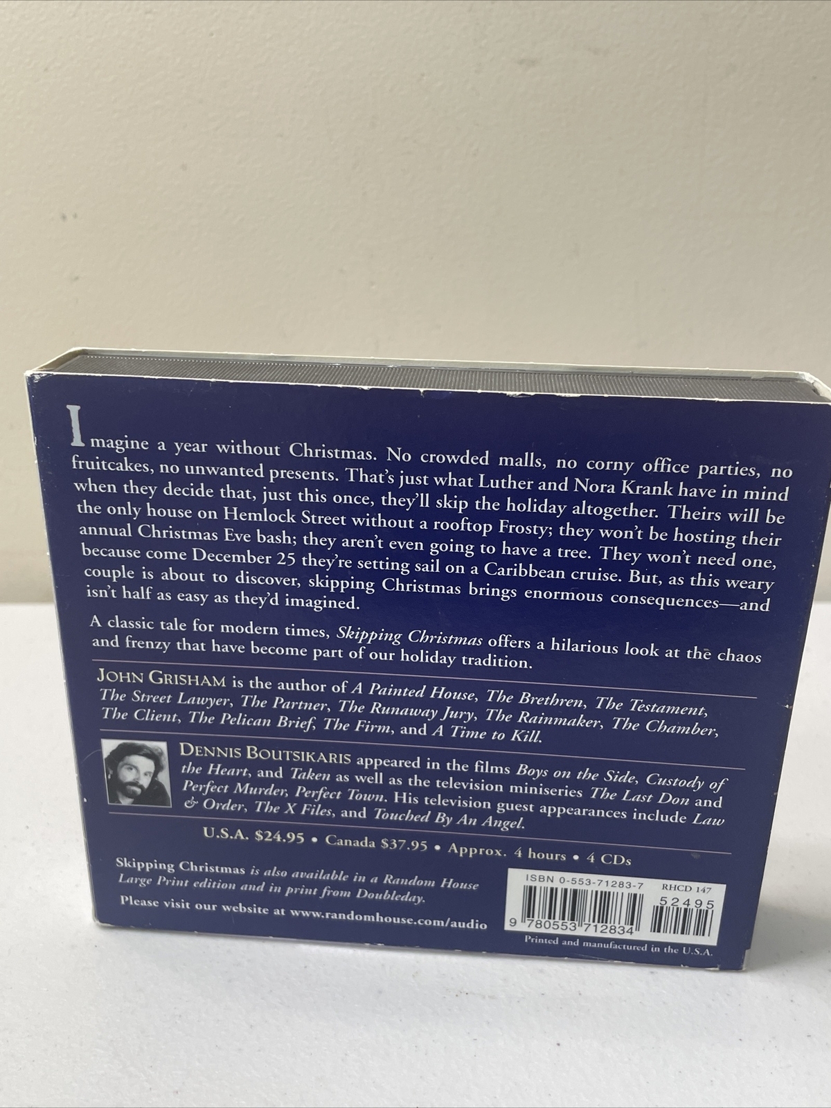 Skipping Christmas John Grisham Audiobook CD