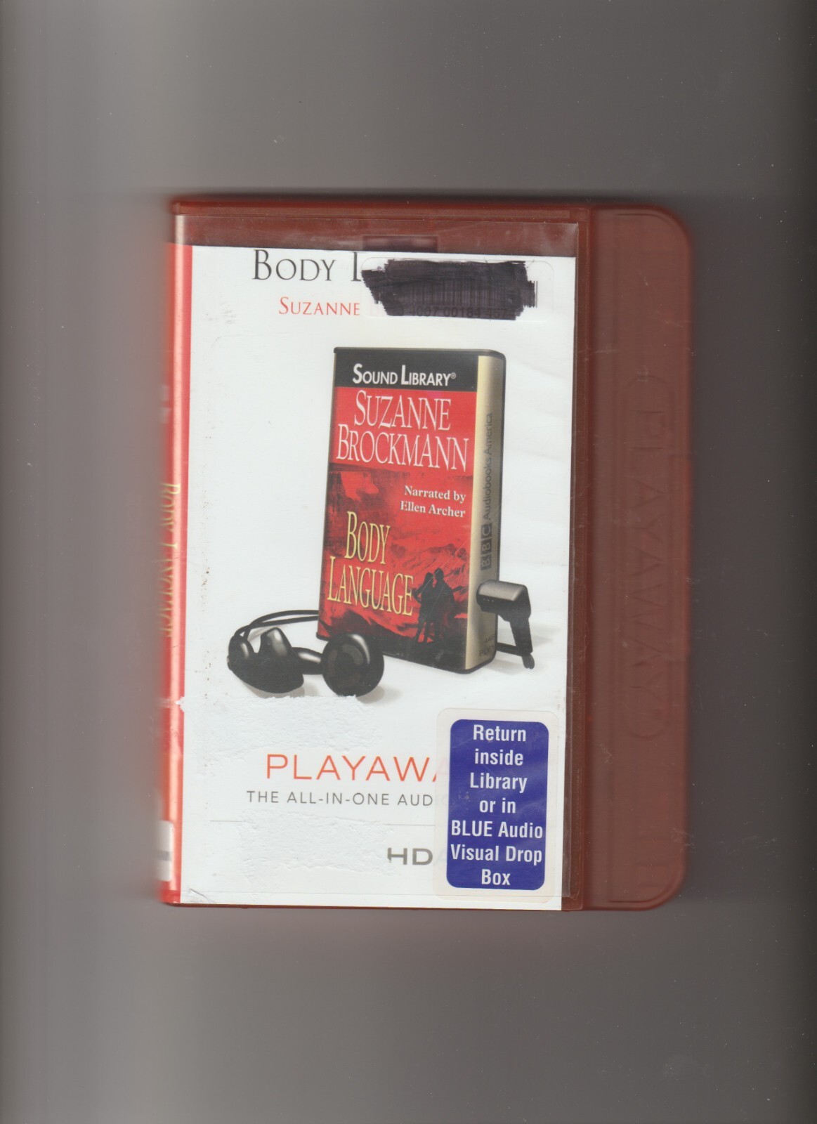 Playaway: Body Language by Suzanne Brockmann, AUD