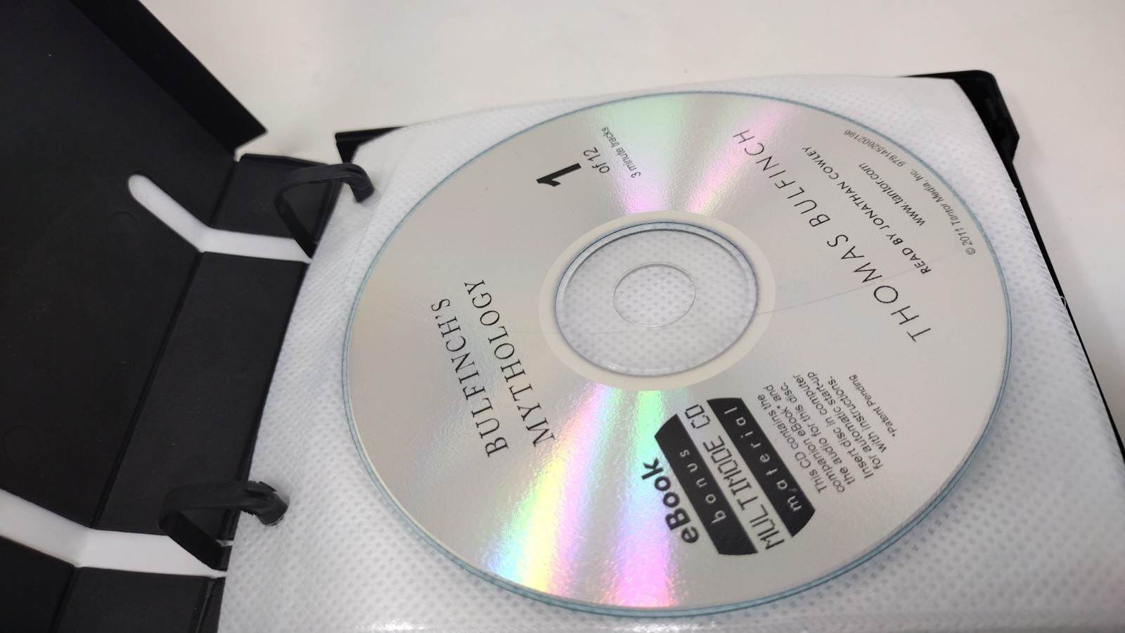 Bulfinch’s Mythology Thomas Bulfinch NEW AUDIOBOOK. UNABRIDGED. 12 CD’S.
