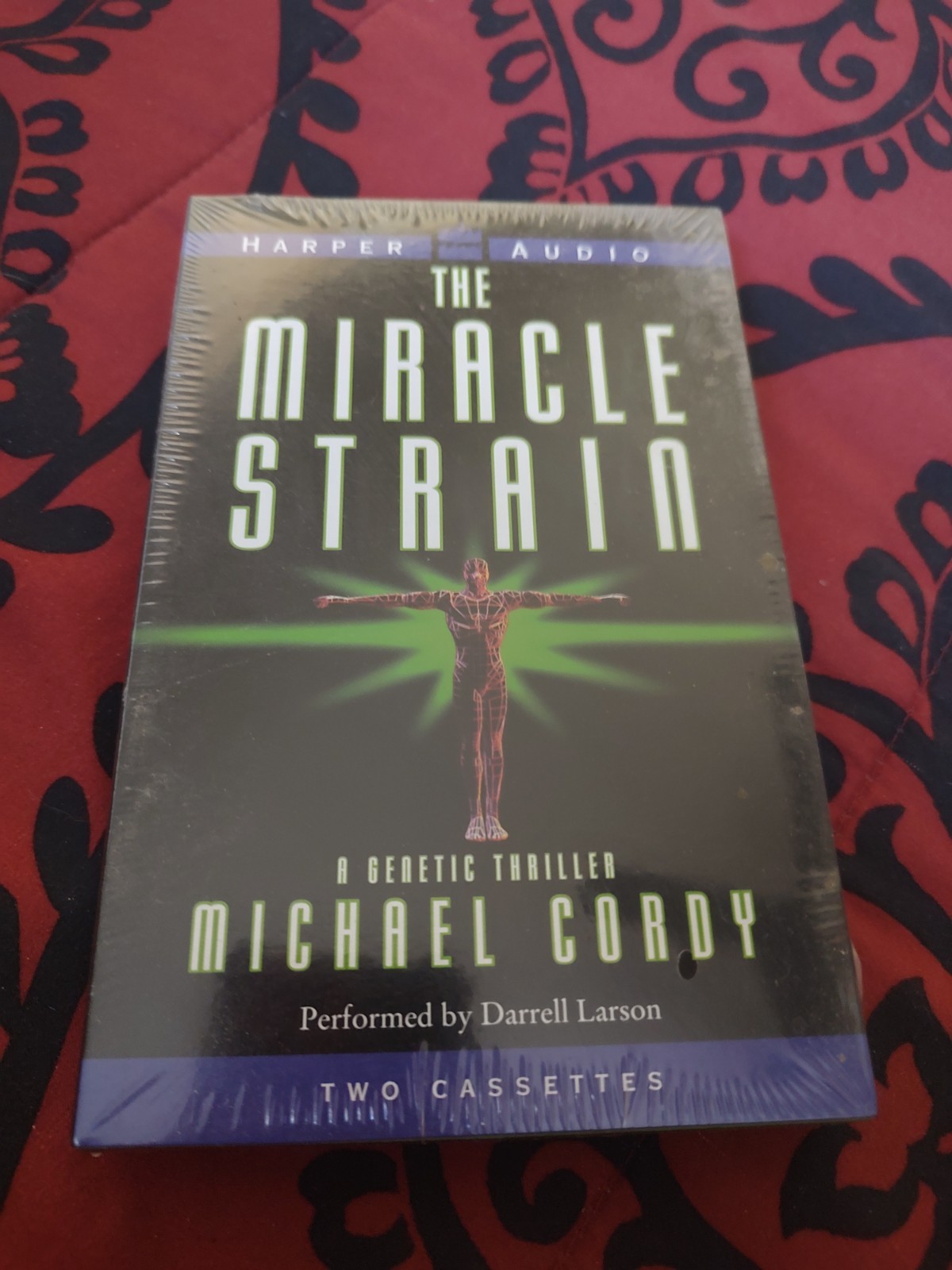 The Miracle Strain by Michael Cordy (1997, Audio Cassette, Abridged edition)