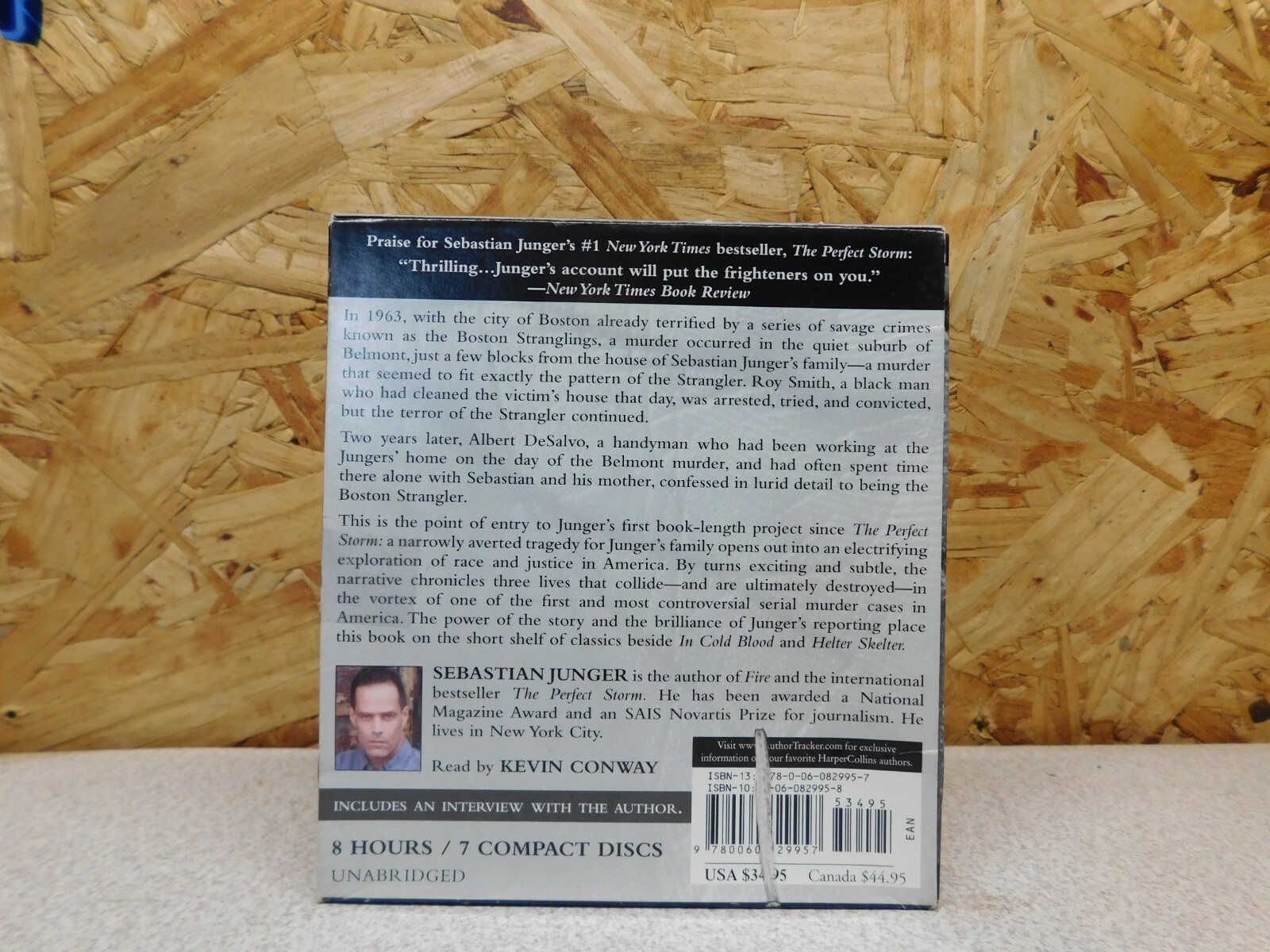 A Death in Belmont by Sebastian Junger (2006 Unabridged edition) 📀 Audiobook