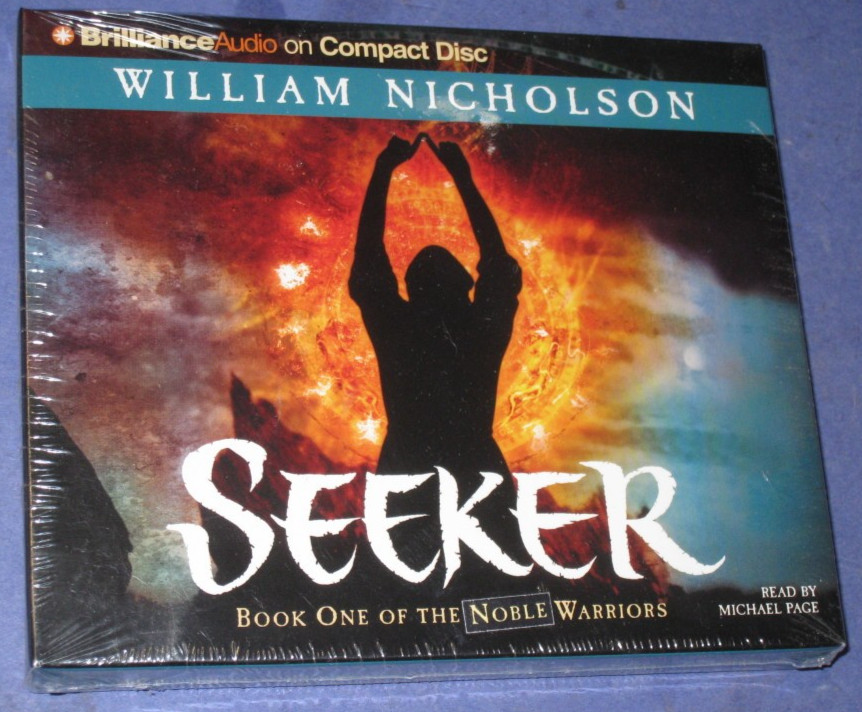 William Nicholson SEEKER Audio book bridged 4 Disc CD Noble warriors 4w6