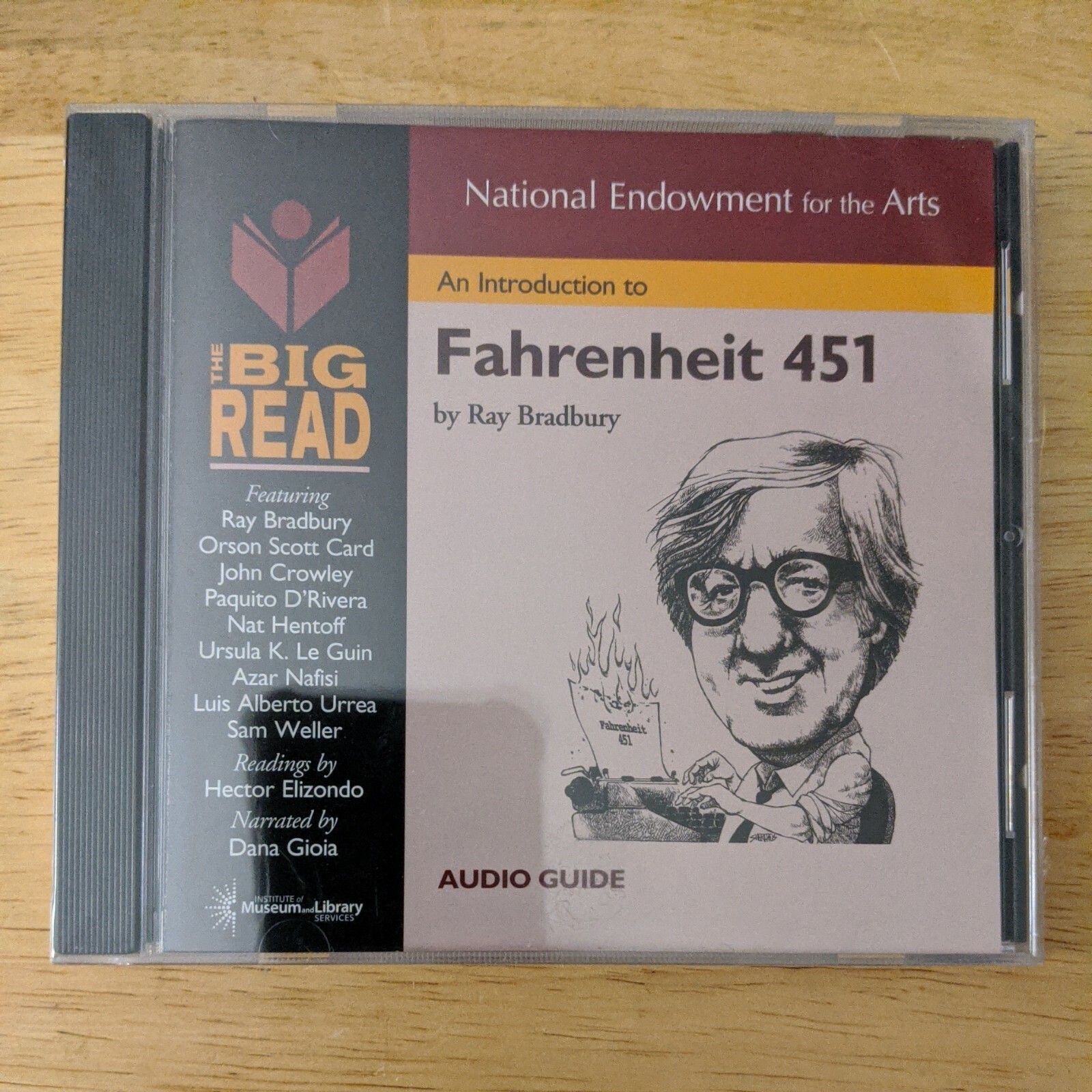 The Big Read: An Introduction to Fahrenheit 451 — CD Audio Guide NEW Sealed
