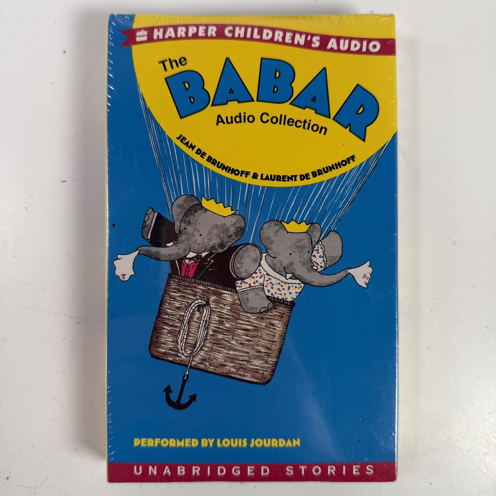 The Babar Audio Collection 2 Cassettes Unabridged Louis Jourdan Harper New
