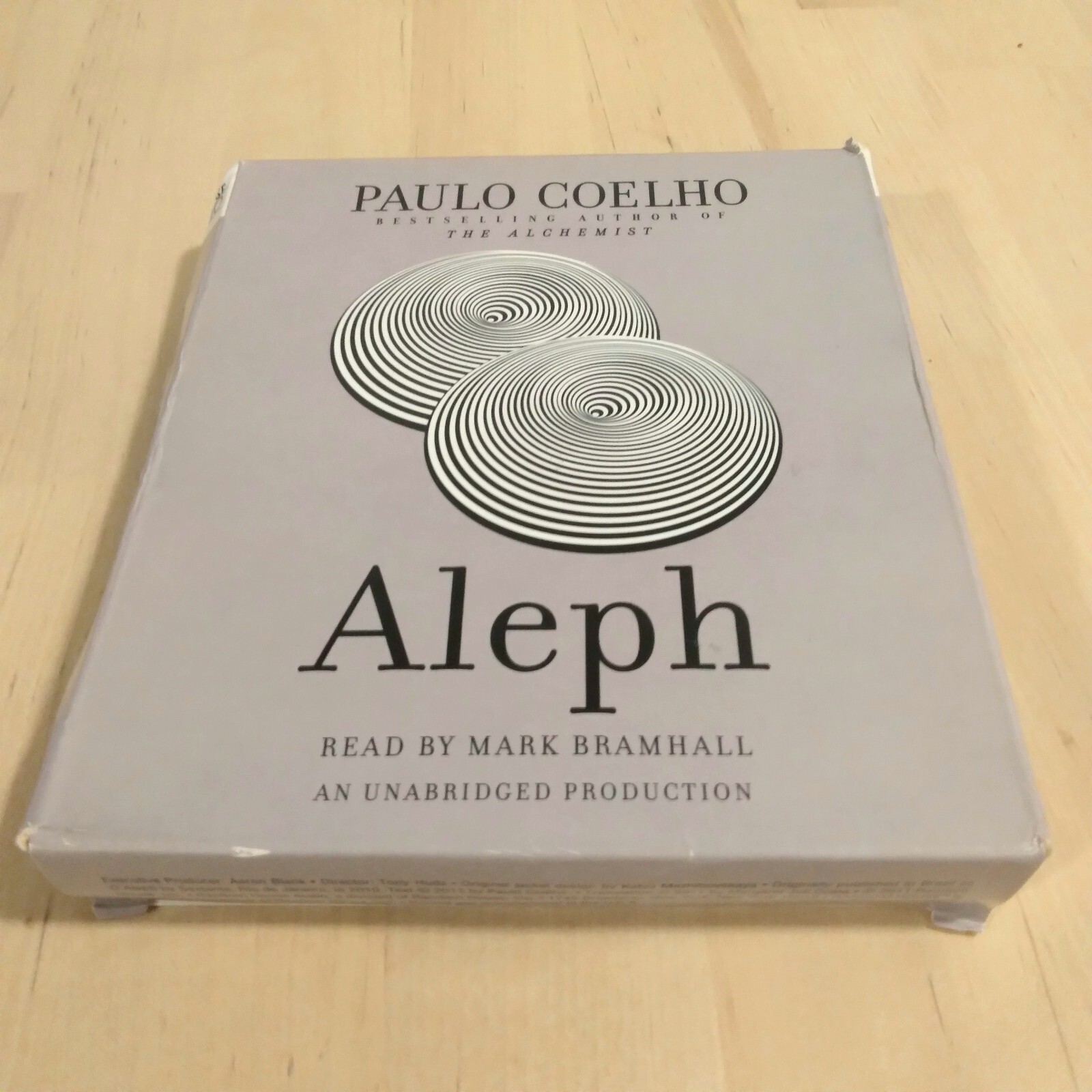 Aleph by Paulo Coelho (2011, Compact Disc, Unabridged edition)