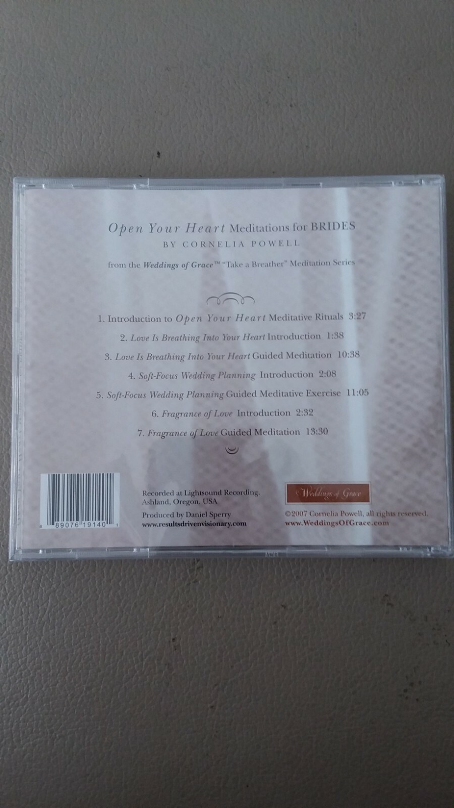 Open Your Heart — Meditations for Brides (Audio CD) — Cornelia Powell