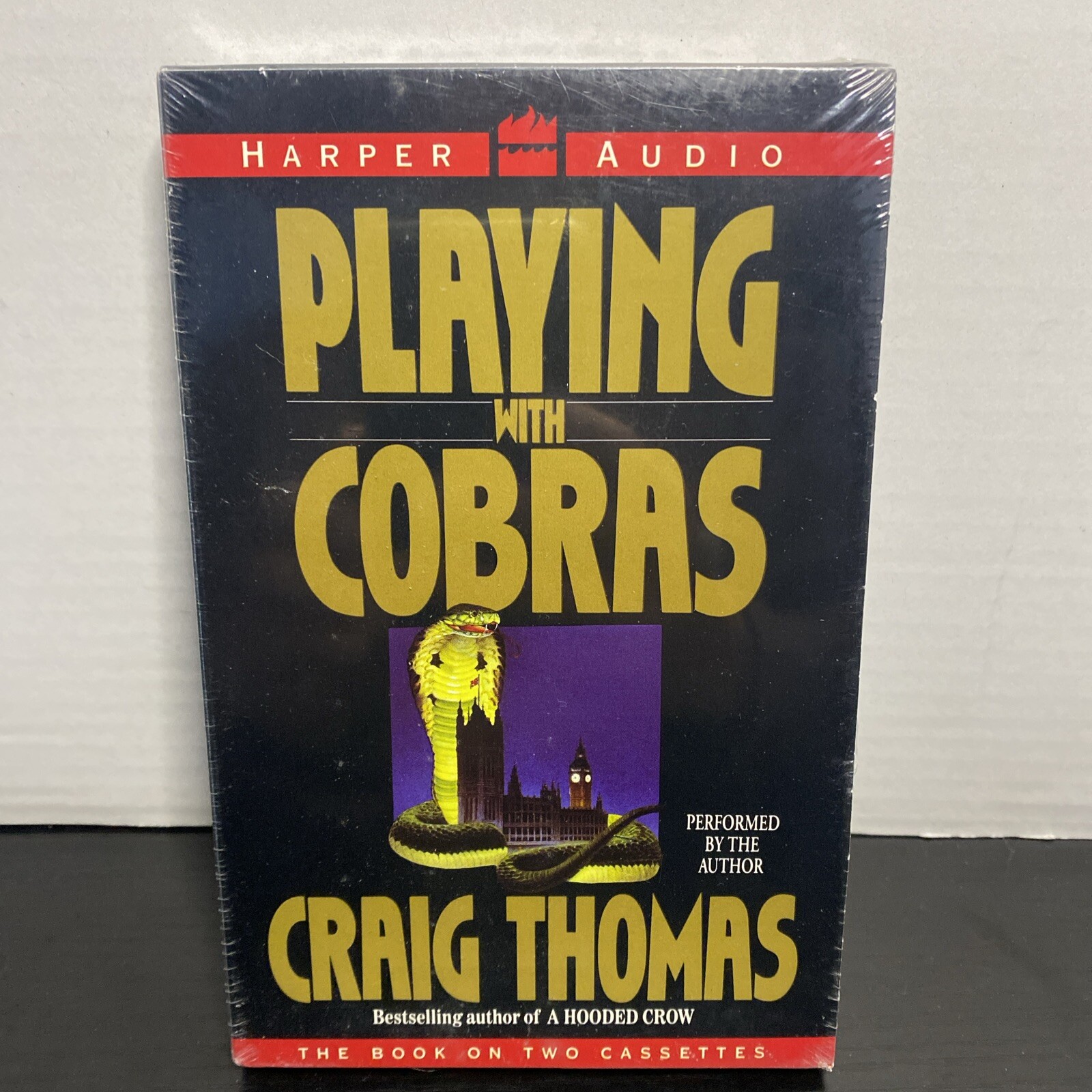 Playing With Cobras Craig Thomas Harper Audio Two Cassettes New Sealed 🔥